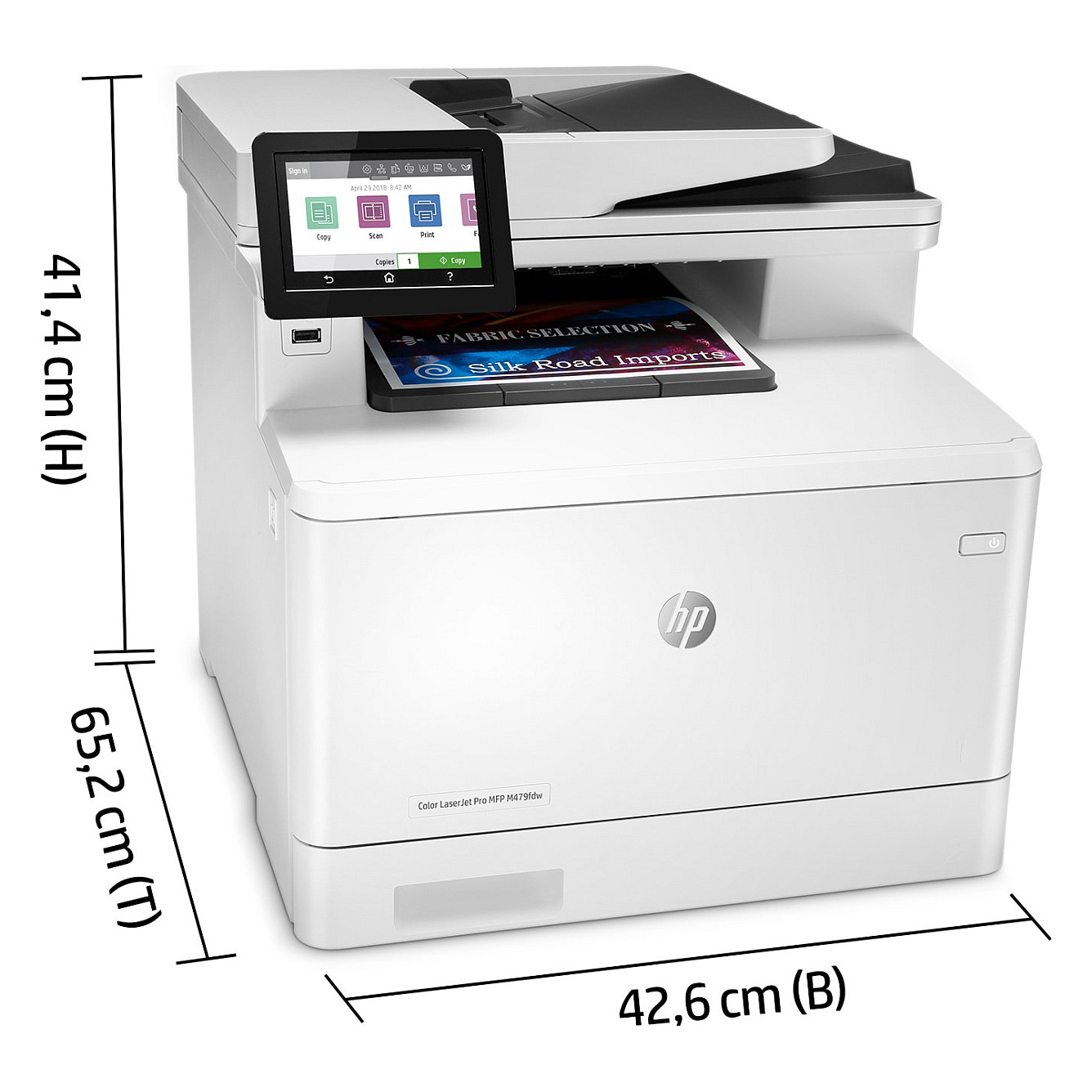 Višenamjenski uređaj FL HP COLOR LASERJET PRO MFP M479DW 3in1 (A4, LAN, WiFi, Duplex, ADF)-9
