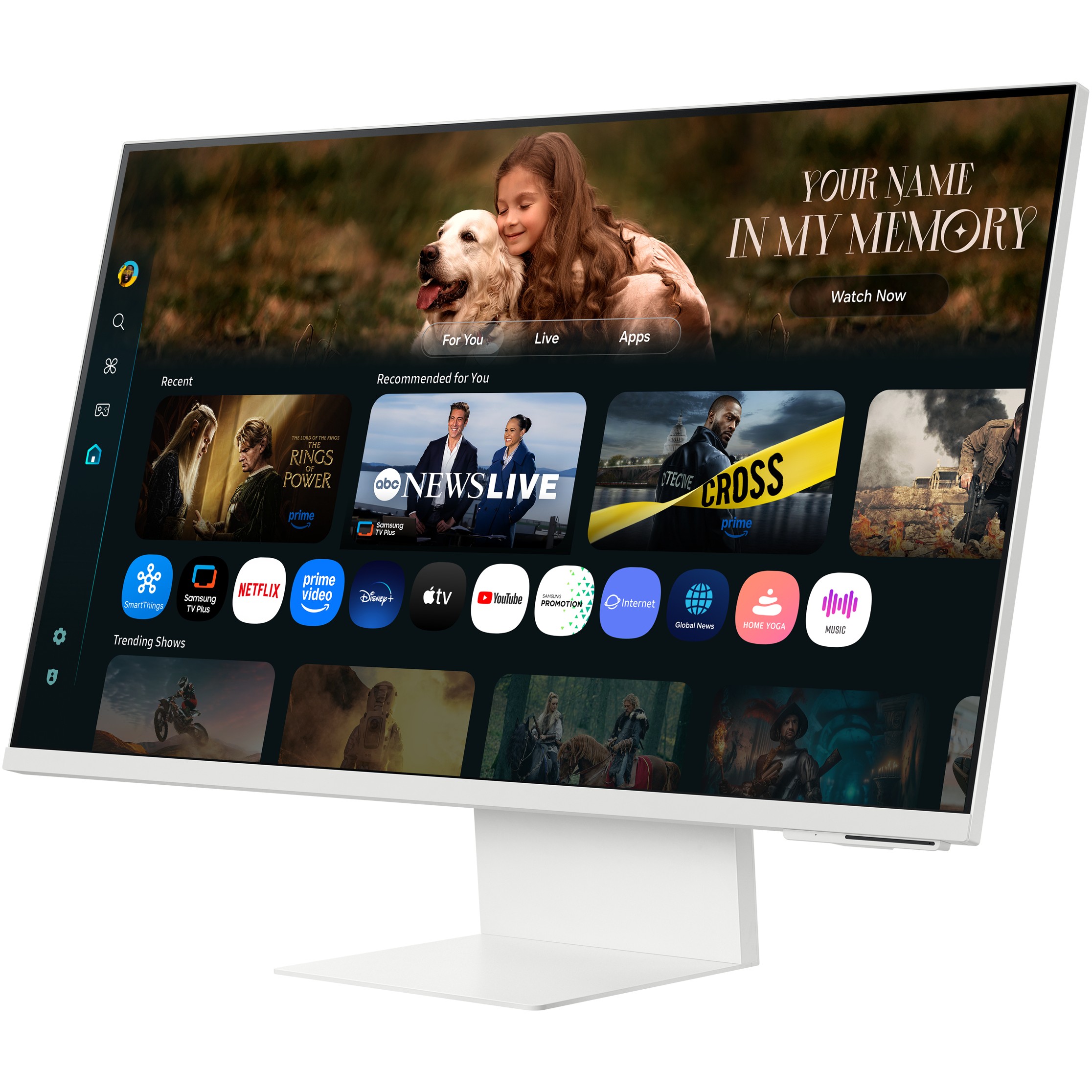 Monitor SAMSUNG LS32FM801UUXDU, 32", UHD VA, 60Hz, kamera-6