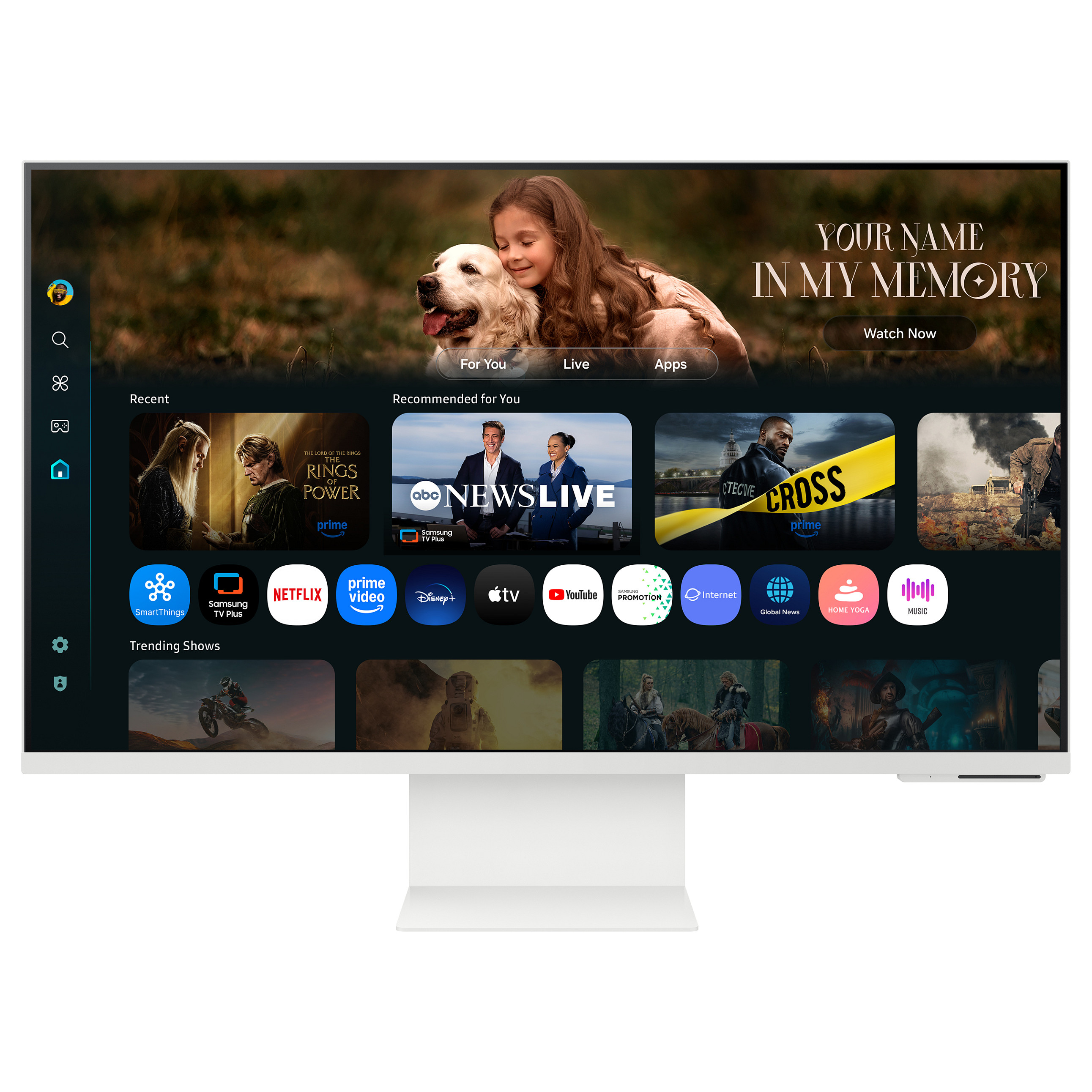 Monitor SAMSUNG LS32FM801UUXDU, 32", UHD VA, 60Hz, kamera-19