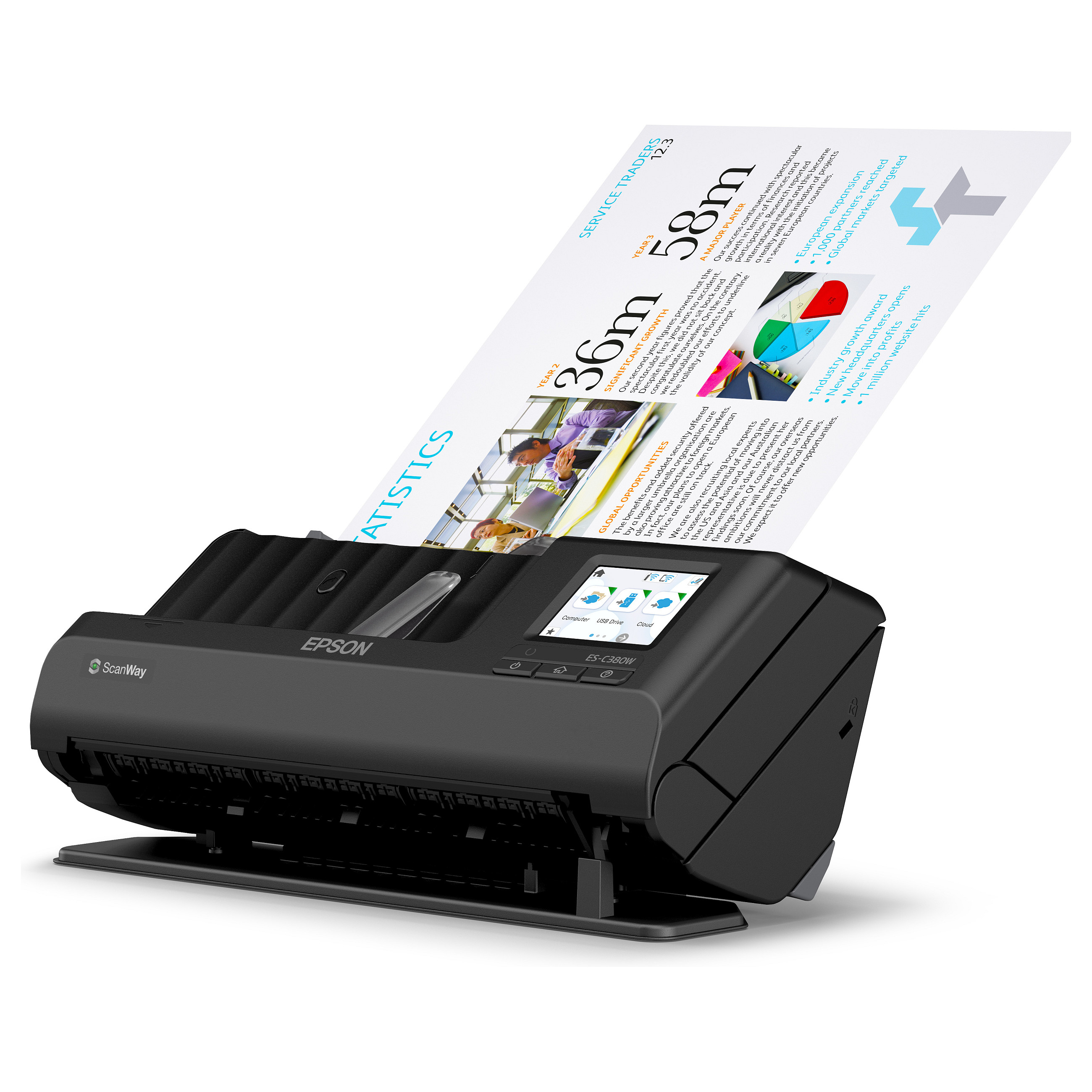 Skener EPSON WorkForce ES-C380W A4-10