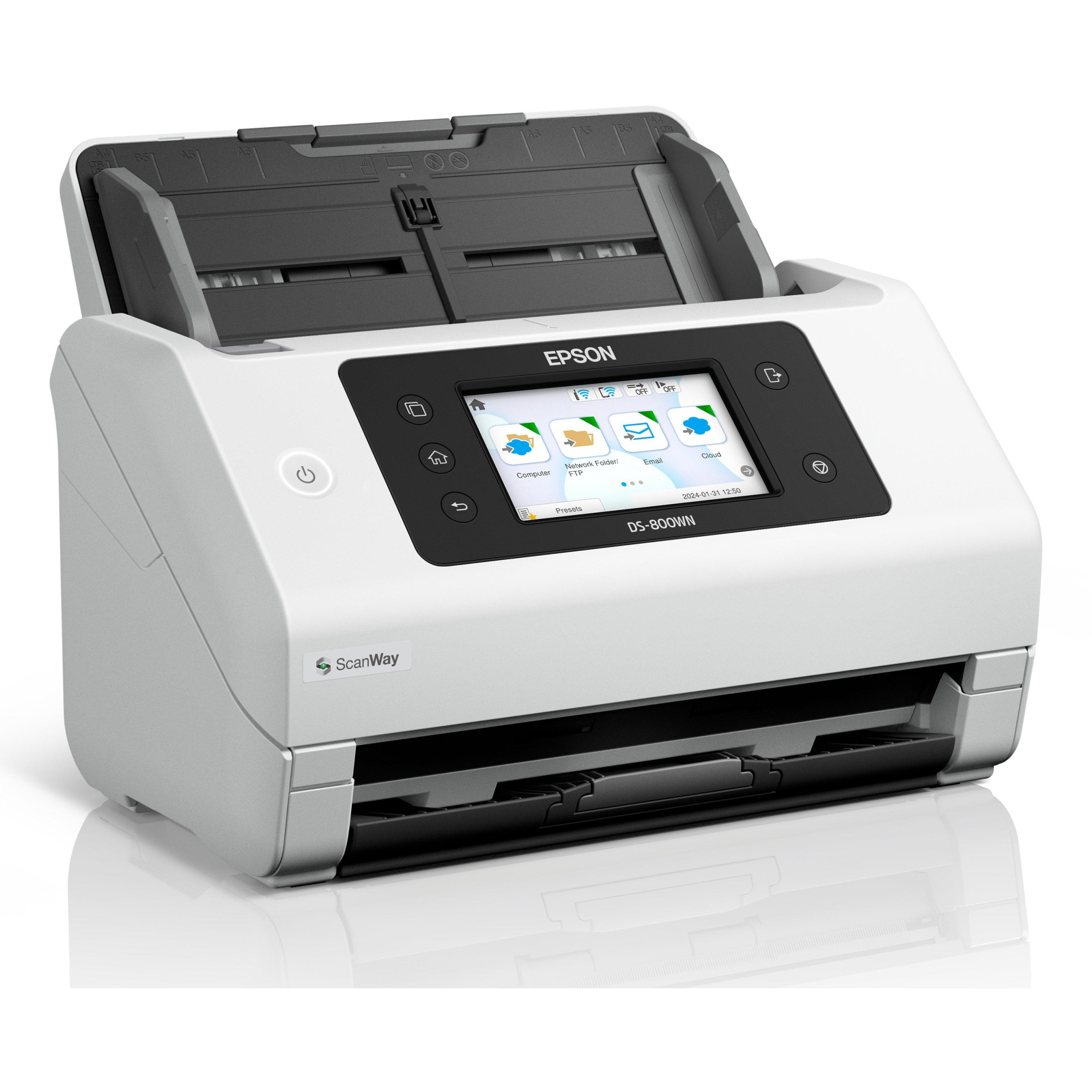 Skener EPSON A4 mrežni i Wi-Fi autonomni kompatibilan s Open Platform 50ppm/100ipm s hranilicom 100 listova-7