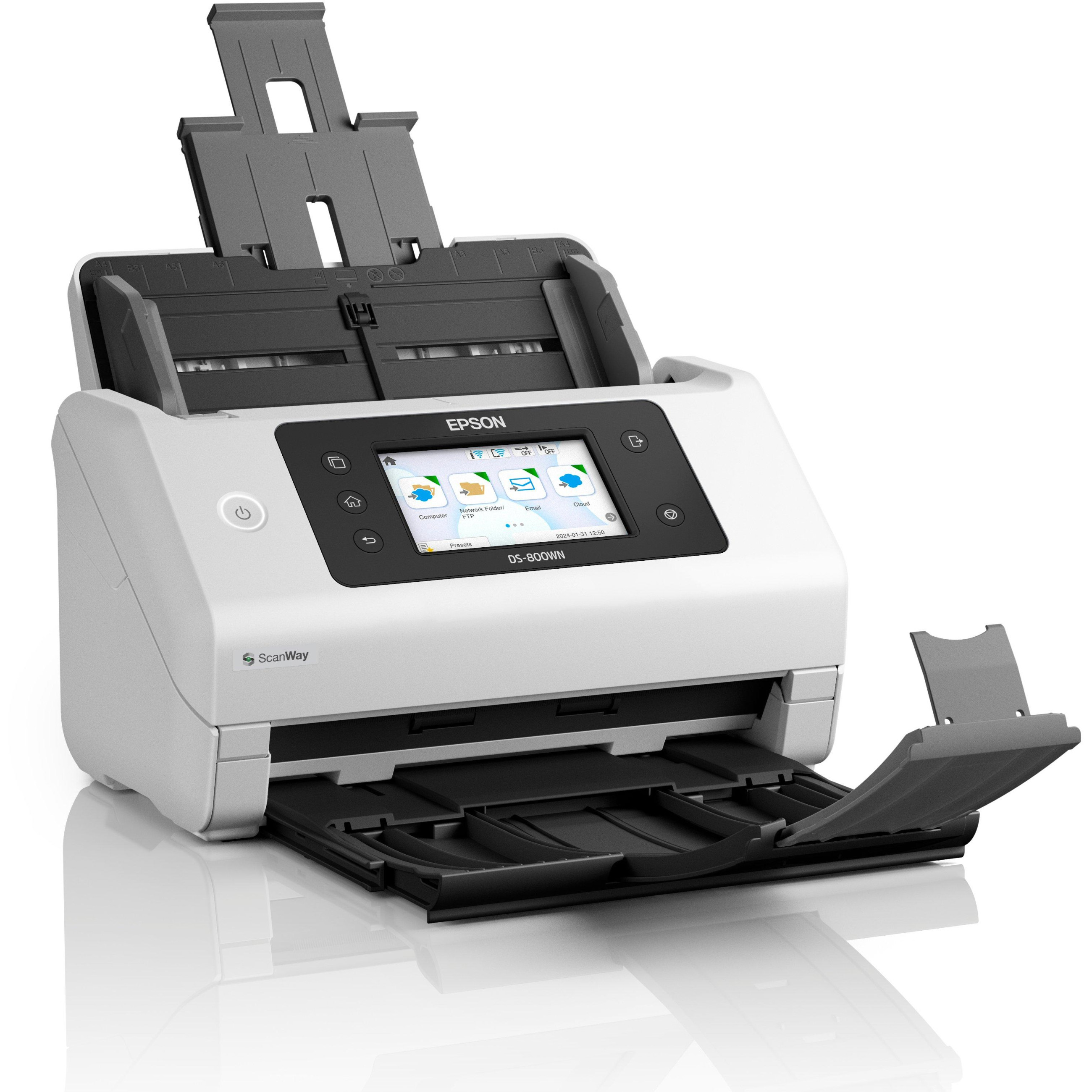 Skener EPSON A4 mrežni i Wi-Fi autonomni kompatibilan s Open Platform 50ppm/100ipm s hranilicom 100 listova-9