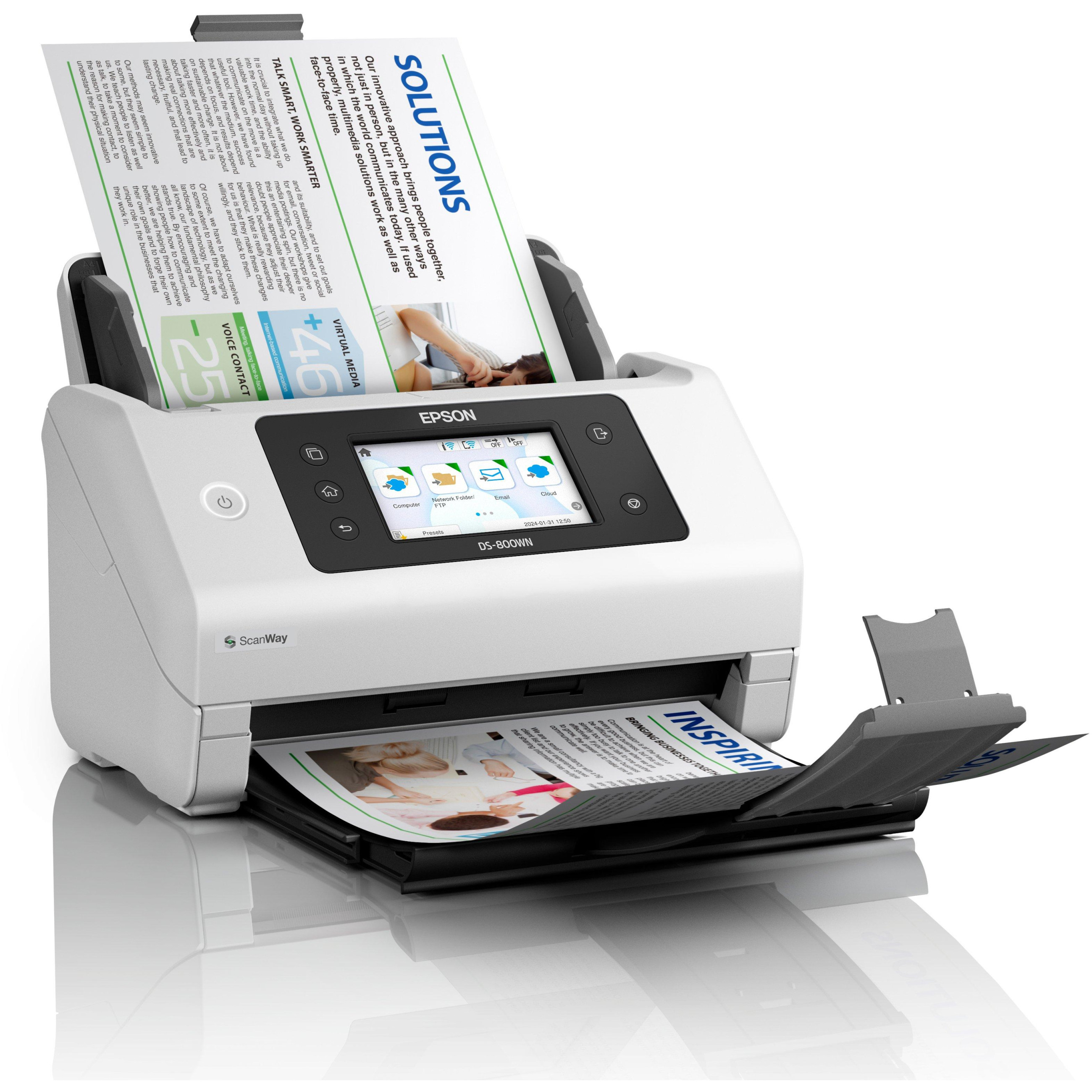Skener EPSON A4 mrežni i Wi-Fi autonomni kompatibilan s Open Platform 50ppm/100ipm s hranilicom 100 listova-10