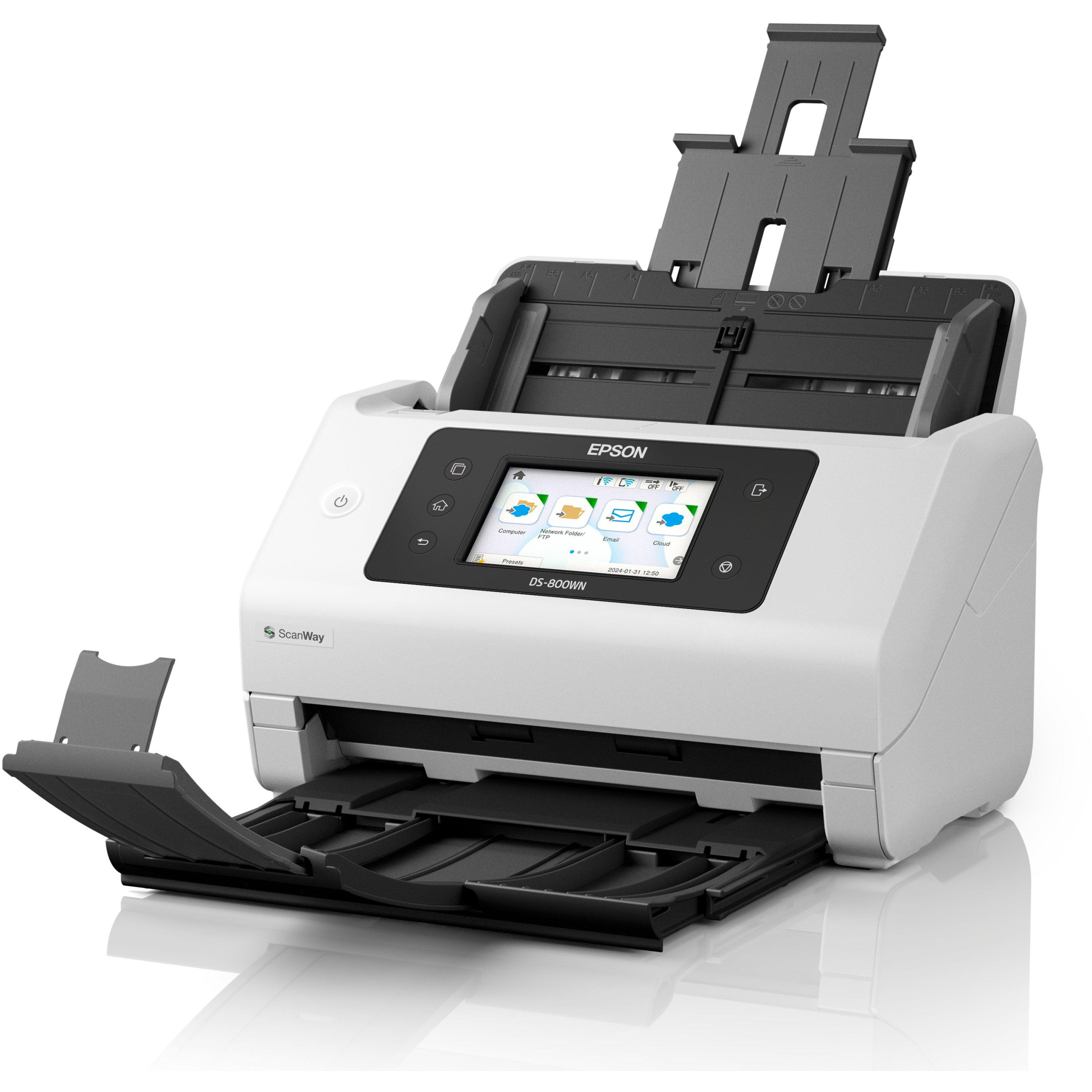 Skener EPSON A4 mrežni i Wi-Fi autonomni kompatibilan s Open Platform 50ppm/100ipm s hranilicom 100 listova-11