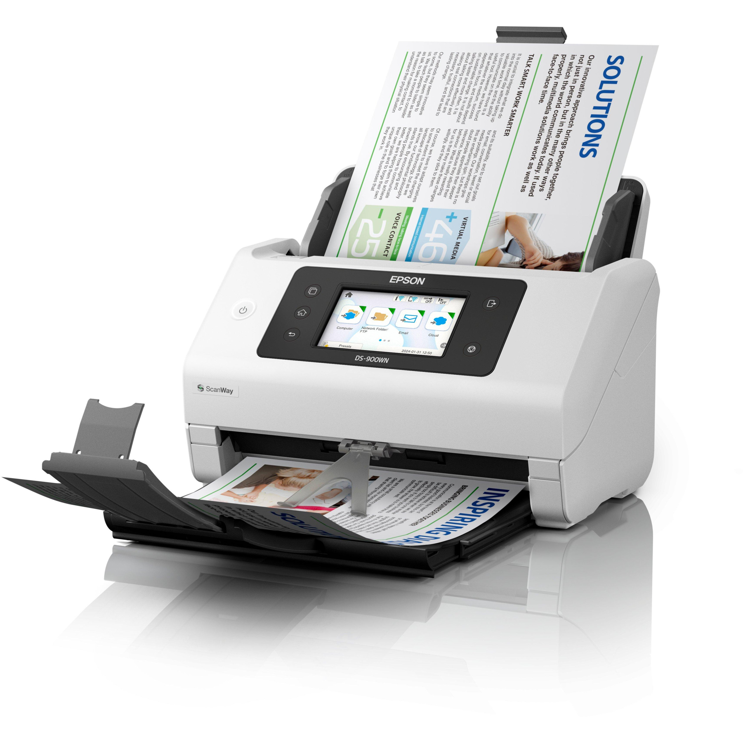 Skener EPSON WorkForce DS-900WN A4 70ppm/140ipm (mrežni, Wi-Fi, automatski feeder 100 listova)-3