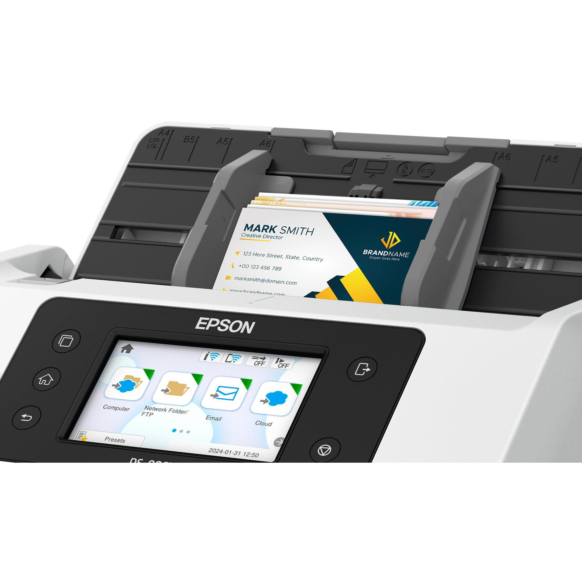 Skener EPSON WorkForce DS-900WN A4 70ppm/140ipm (mrežni, Wi-Fi, automatski feeder 100 listova)-7