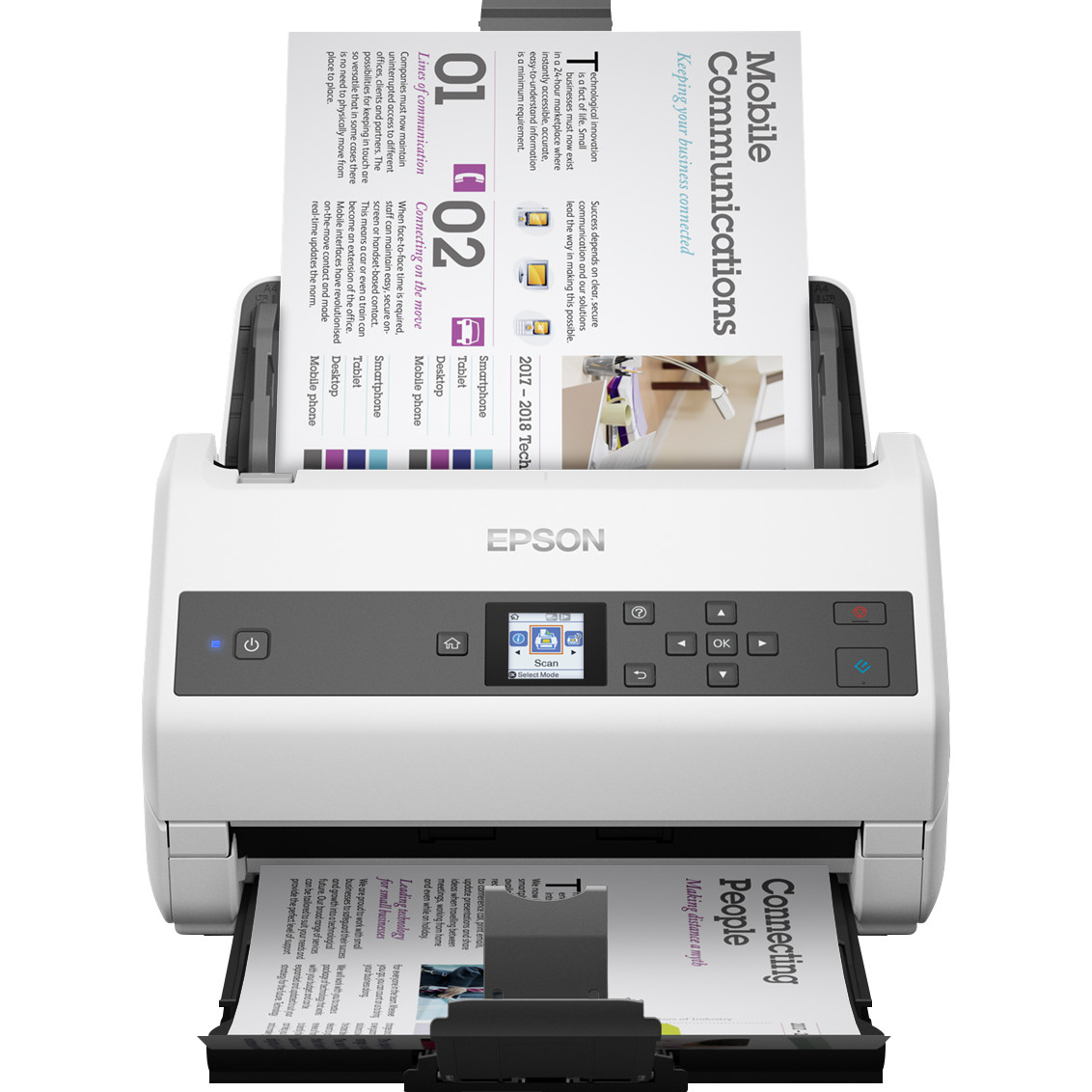 Skener EPSON WorkForce DS-870 (brzina skeniranja 35 str/min, rezolucija 600 dpi, USB 3.0, ADF, duplex)-0