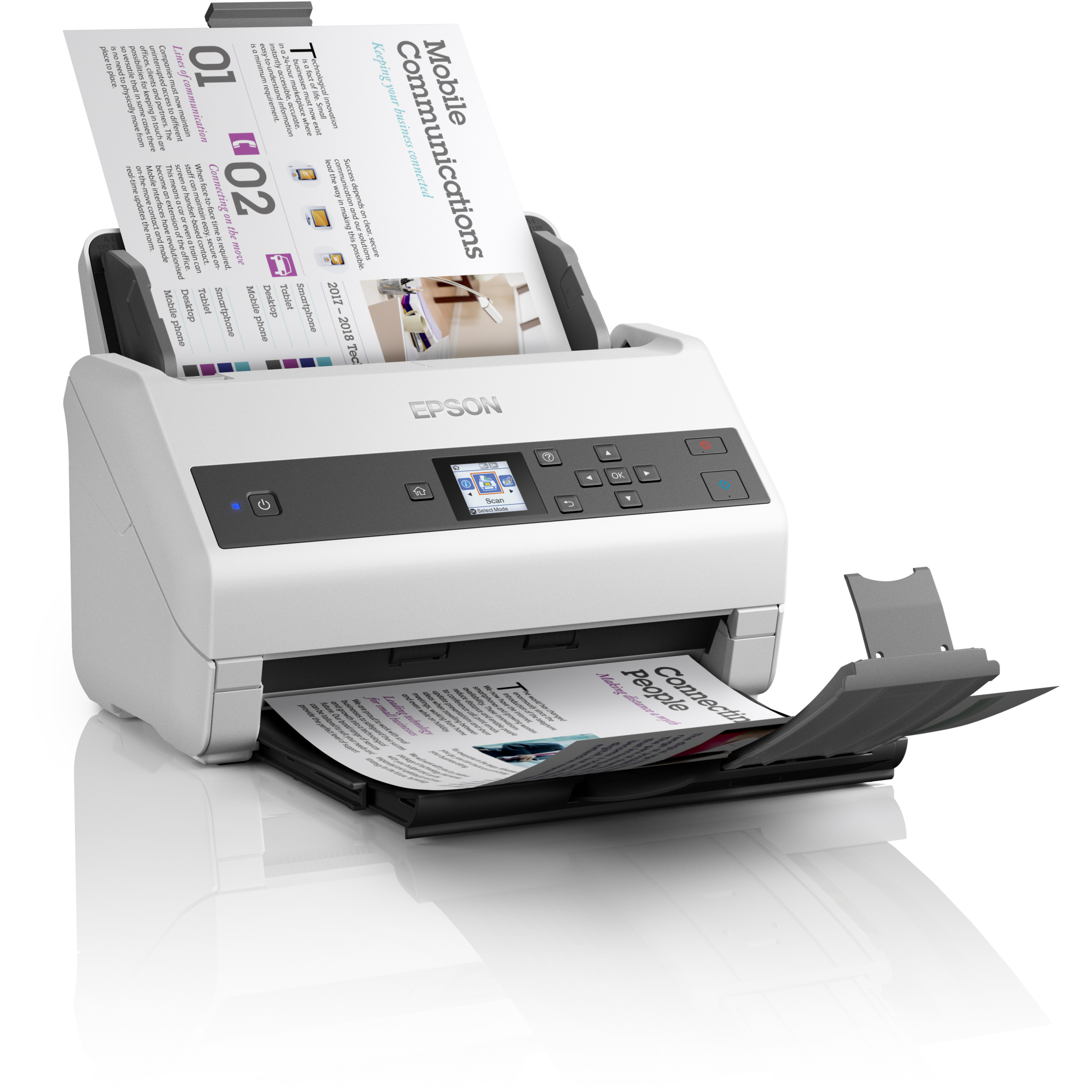 Skener EPSON WorkForce DS-870 (brzina skeniranja 35 str/min, rezolucija 600 dpi, USB 3.0, ADF, duplex)-2