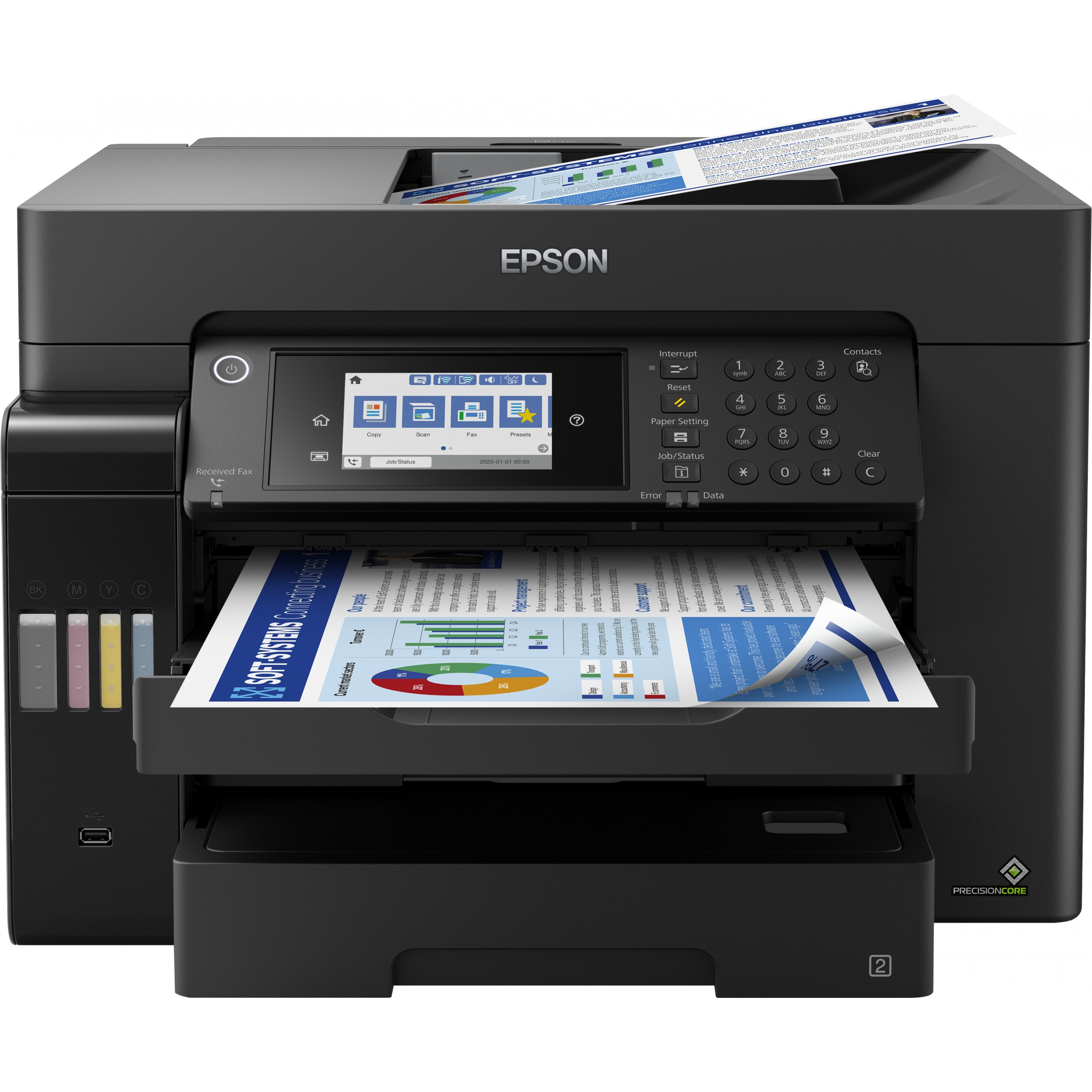 Višenamjenski pisač EPSON EcoTank ET-16655 MFP A3 25ppm (boja, USB, LAN, Wi-Fi)-0