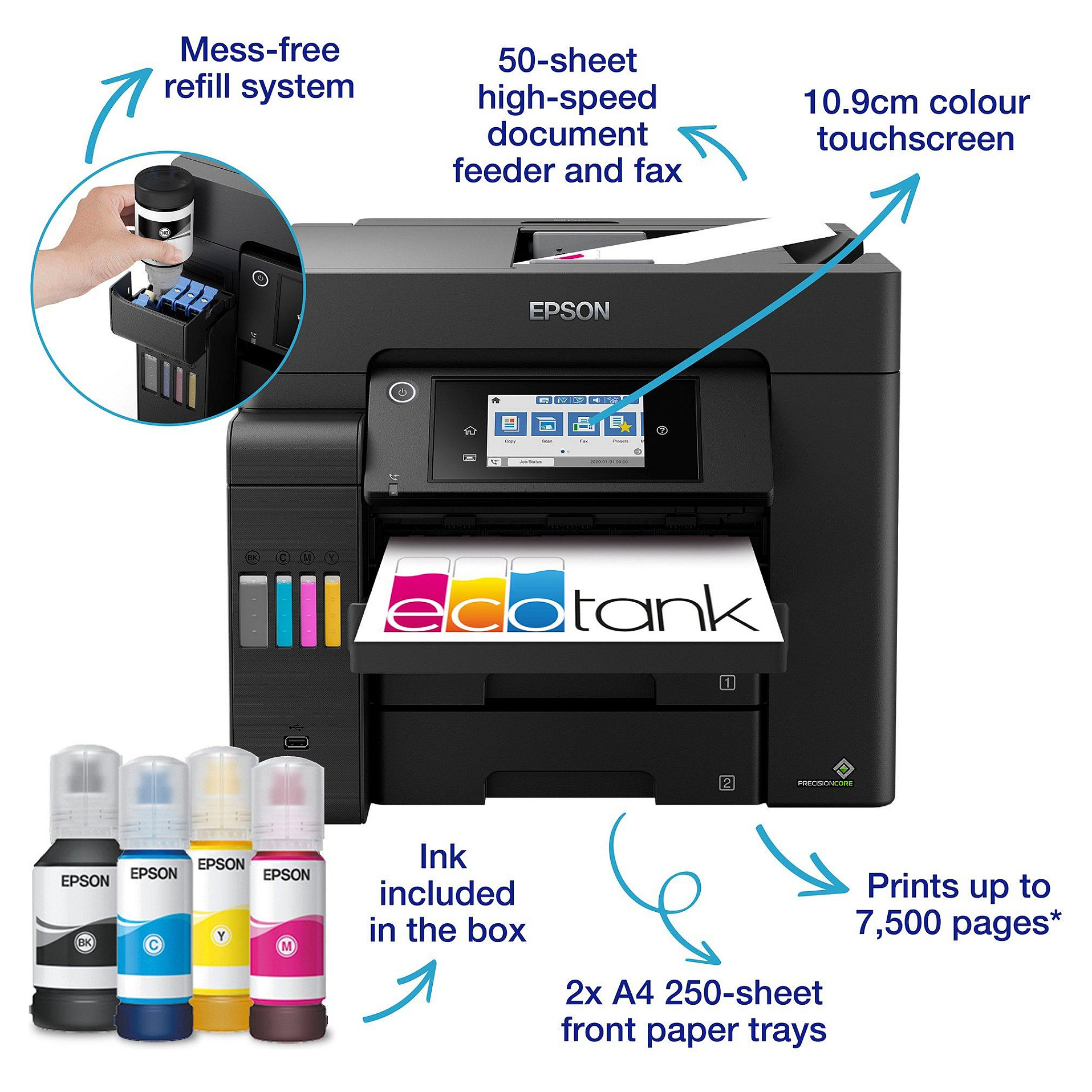 Toner EPSON EcoTank ET-5805 A4-5