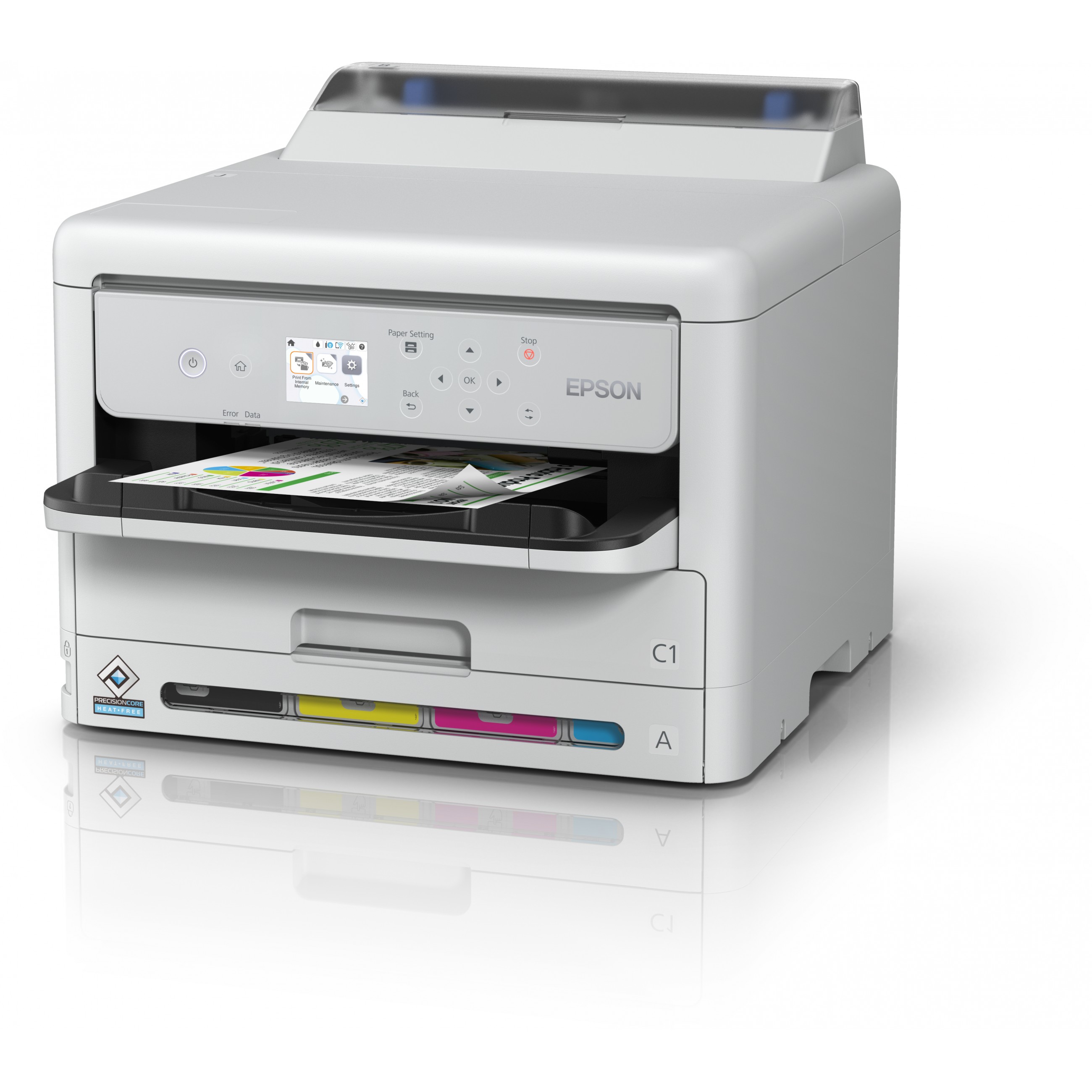 Tisak EPSON WorkForce Pro WF-C5390DW (A4, 4800x1200, 35 str/min, Wi-Fi, USB, Ethernet)-2