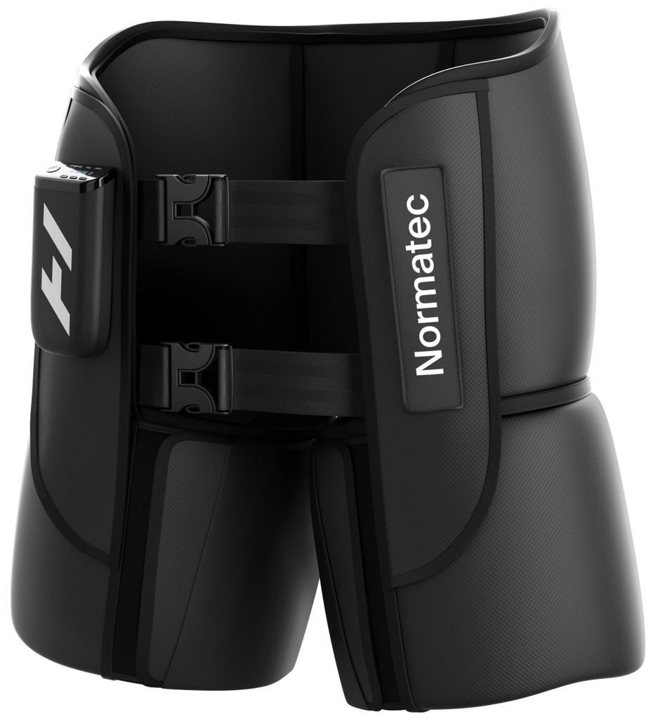 Masažer HYPERICE Normatec Premier Hips (kompresijski, bežični, 7 razina, Bluetooth, baterija do 4h, crna boja)-1