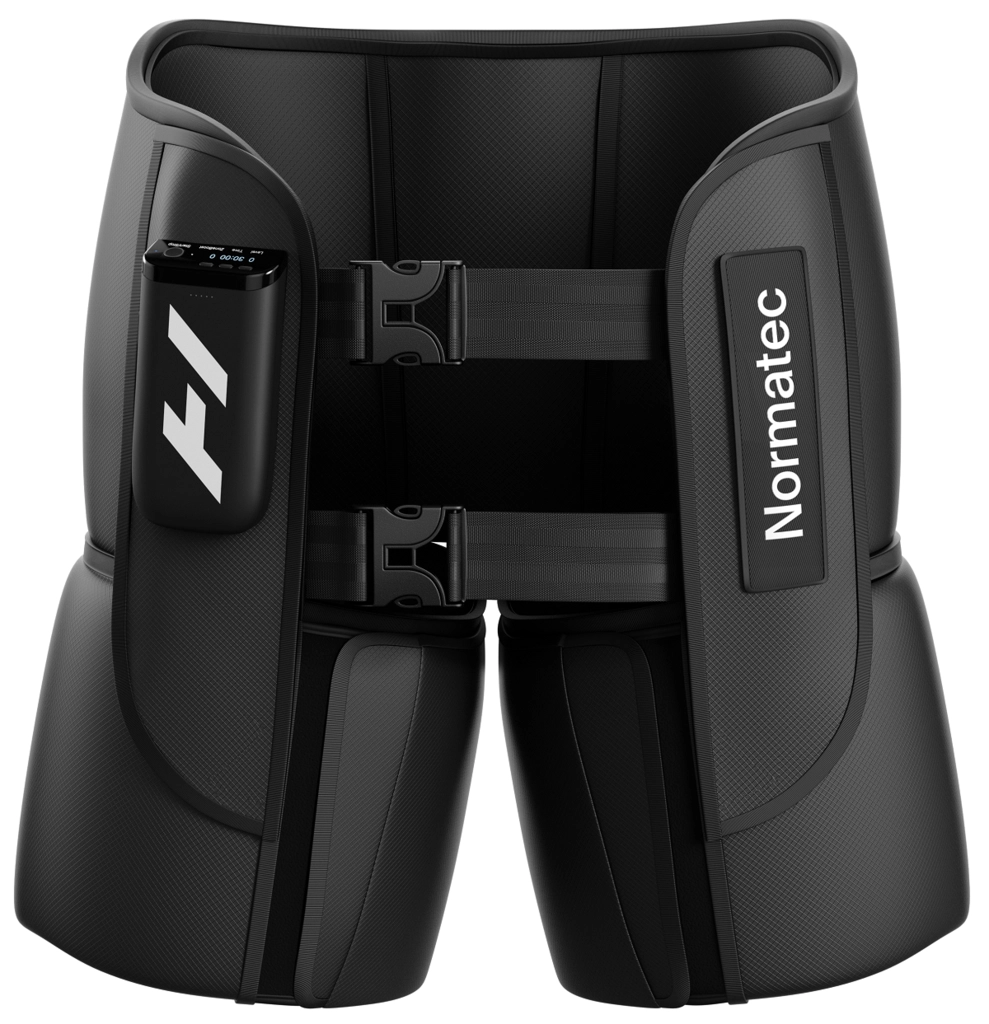 Masažer HYPERICE Normatec Premier Hips (kompresijski, bežični, 7 razina, Bluetooth, baterija do 4h, crna boja)-0
