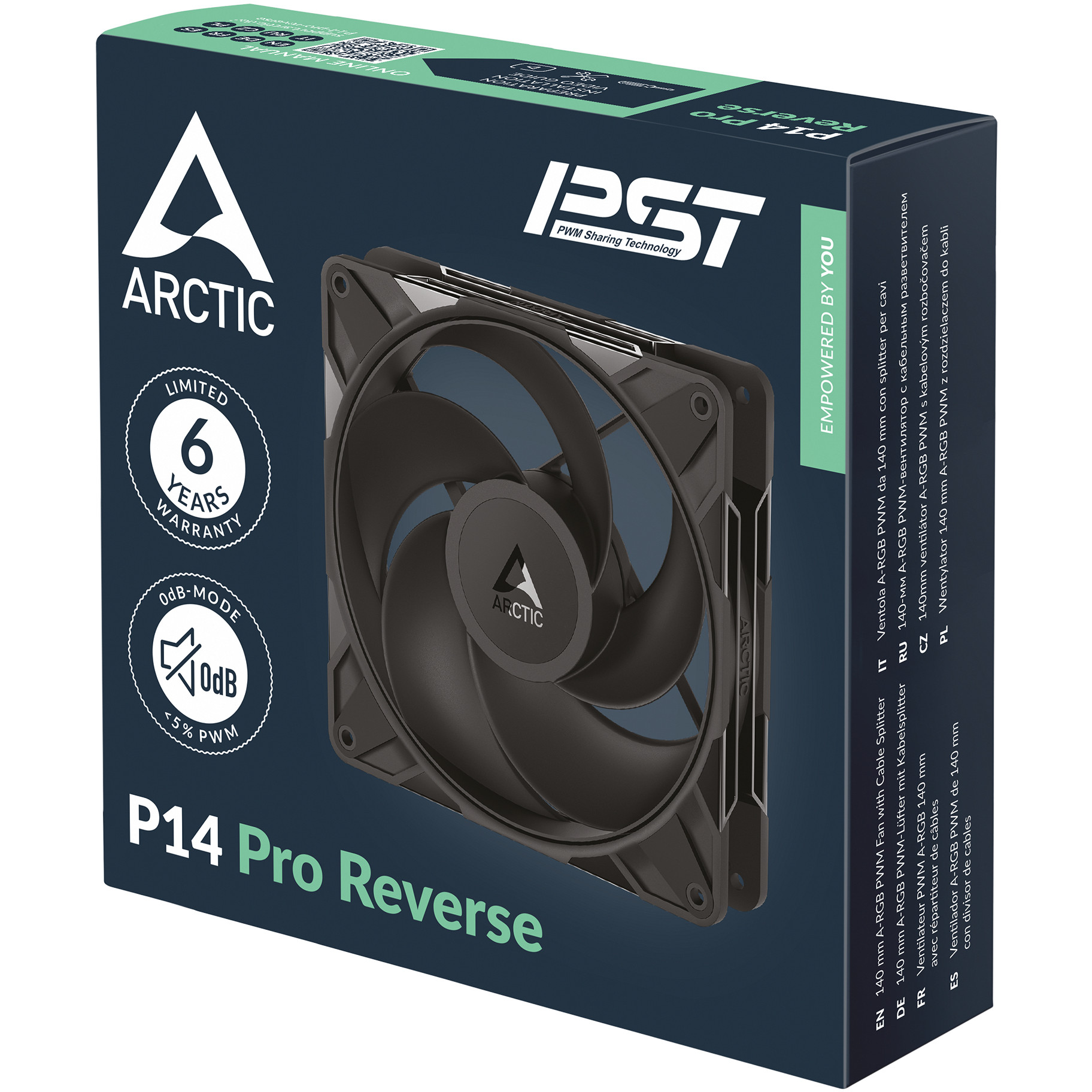 Kućište ARCTIC P14 Pro Reverse PWM 3 kom-10