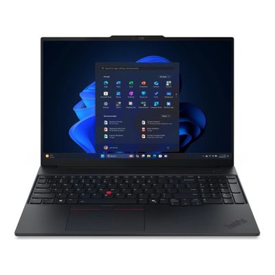 Laptop LENOVO ThinkPad E16 Gen 3 (16" FHD, Core Ultra 5, 16GB RAM, 512GB SSD, Intel Iris Xe, Windows 11, hrvatska tipkovnica, crna) – internacionalna non HR tipkovnica-0