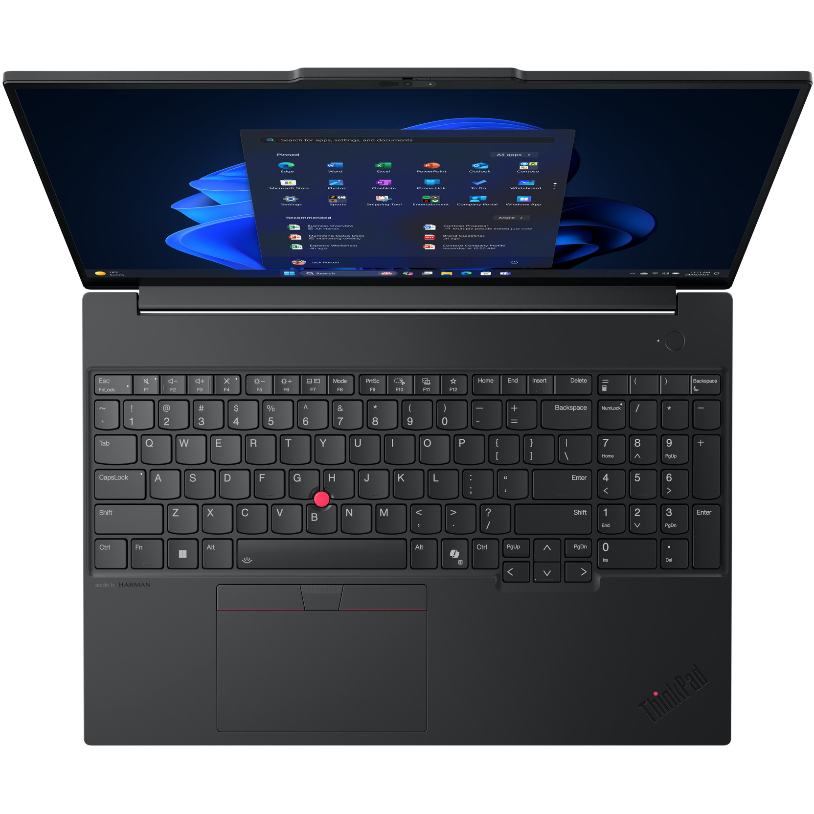 Laptop LENOVO ThinkPad E16 Gen 3 (16" FHD, Core Ultra 5, 16GB RAM, 512GB SSD, Intel Iris Xe, Windows 11, hrvatska tipkovnica, crna) – internacionalna non HR tipkovnica-14