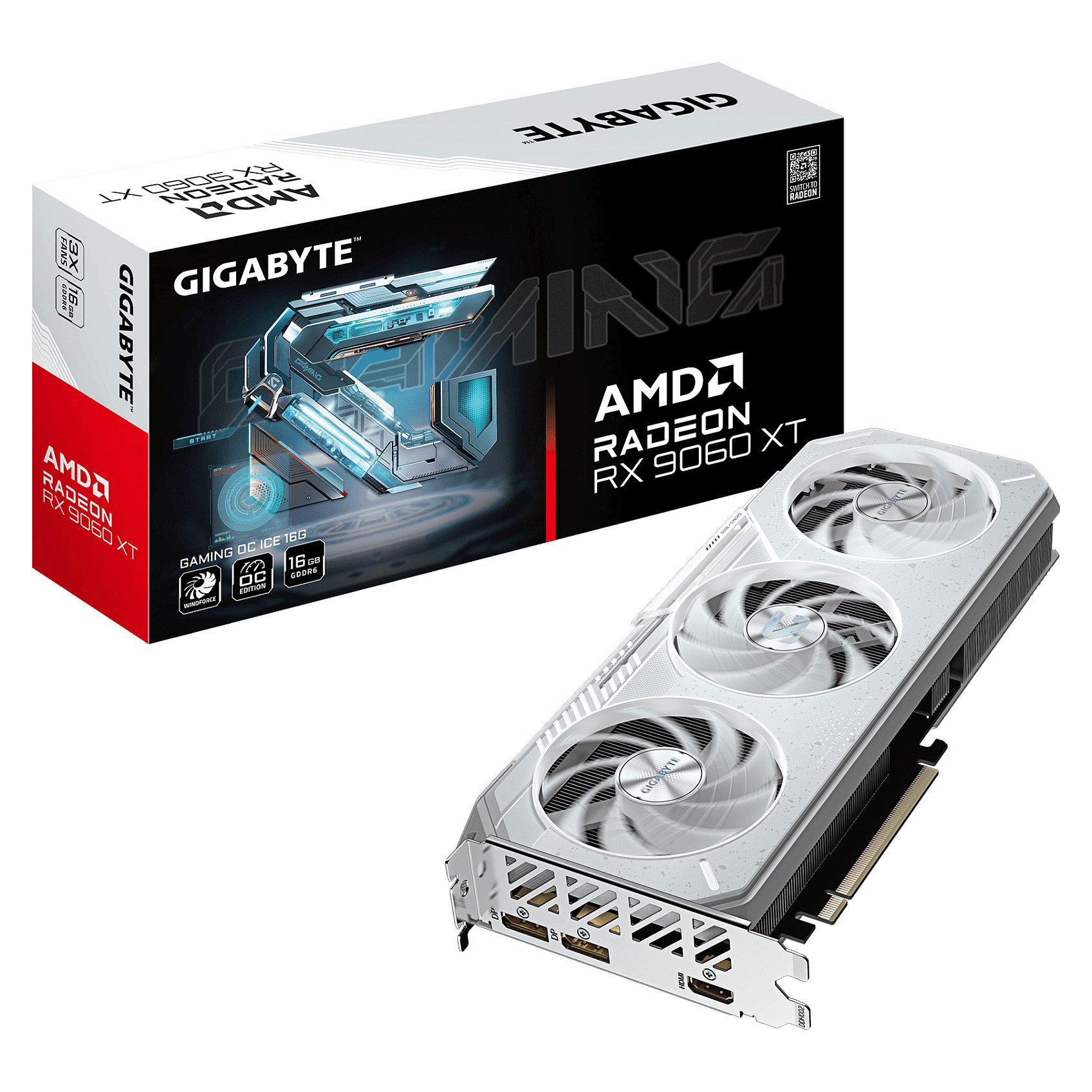 Grafička kartica GIGABYTE Radeon RX 9060 XT GAMING OC ICE (16gb)-5