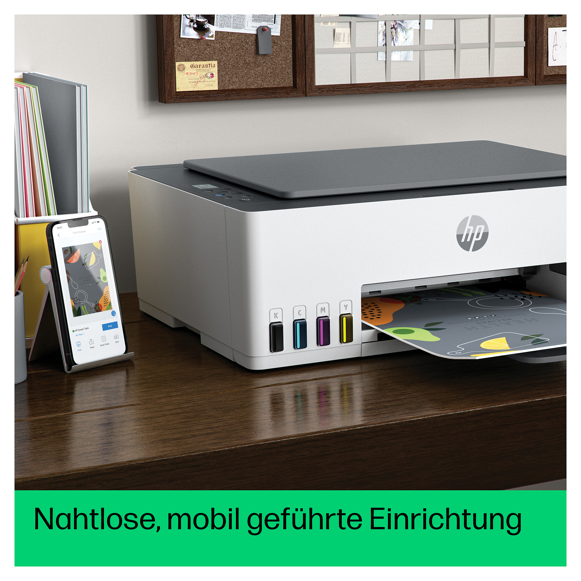 Multifunkcijski pisač HP Smart Tank 5105 A4 (Wi-Fi, Bluetooth)-10