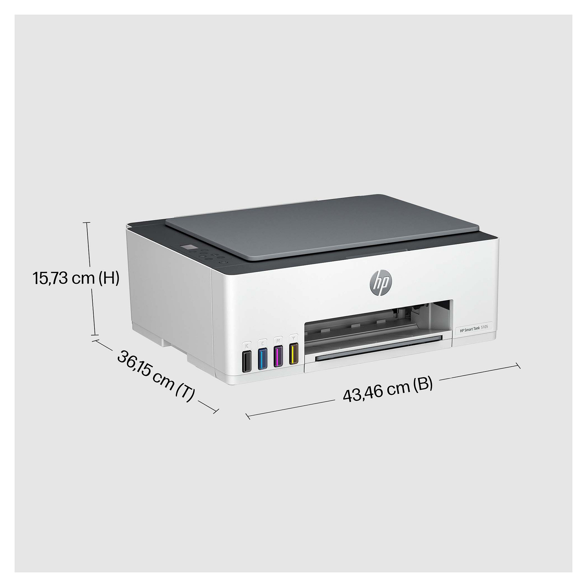 Multifunkcijski pisač HP Smart Tank 5105 A4 (Wi-Fi, Bluetooth)-17