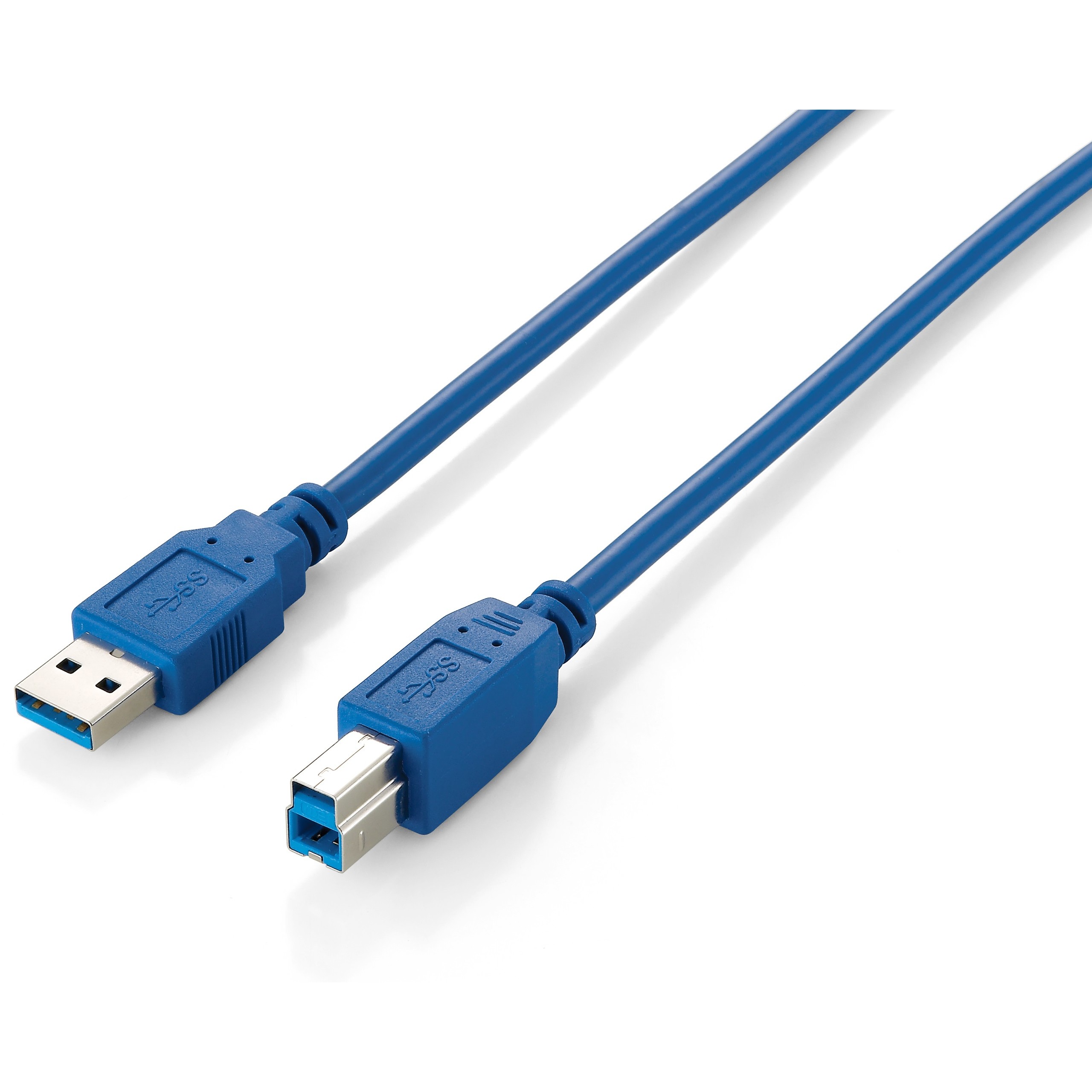 Kabel EQUIP USB 3.0 A-B 3.00m plavi-0
