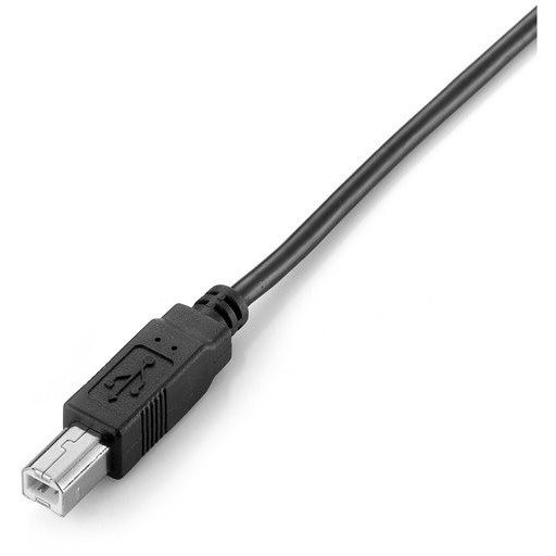 Kabel EQUIP USB 2.0 A-B 2.00m crna boja-1