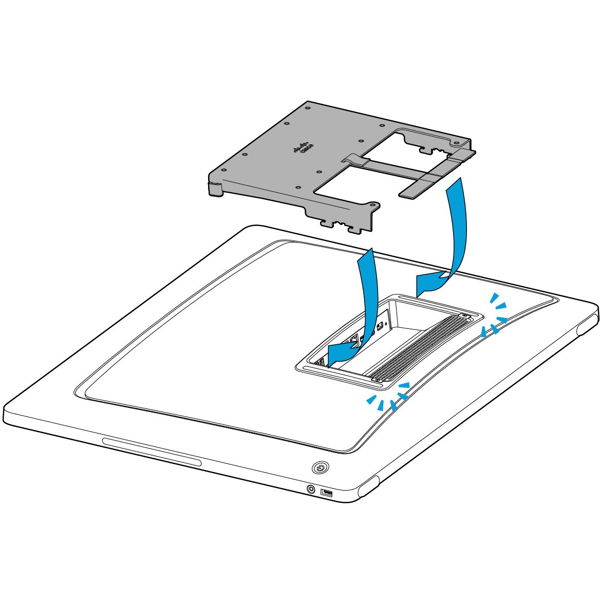 Cisco VESA adapter i komplet za zidnu montažu