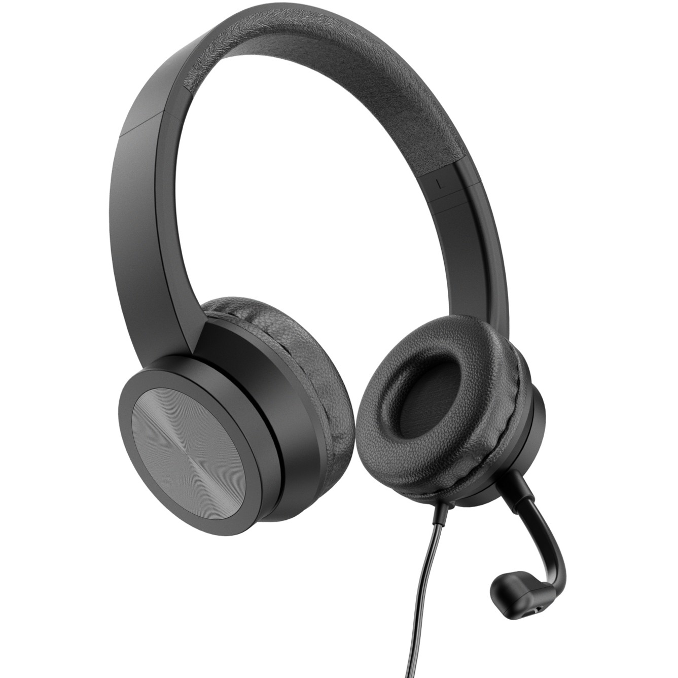 Slušalice s mikrofonom CONCEPTRONIC CCHATSTARU2B (USB-A, 2m kabel, kontrole na kabelu)-1
