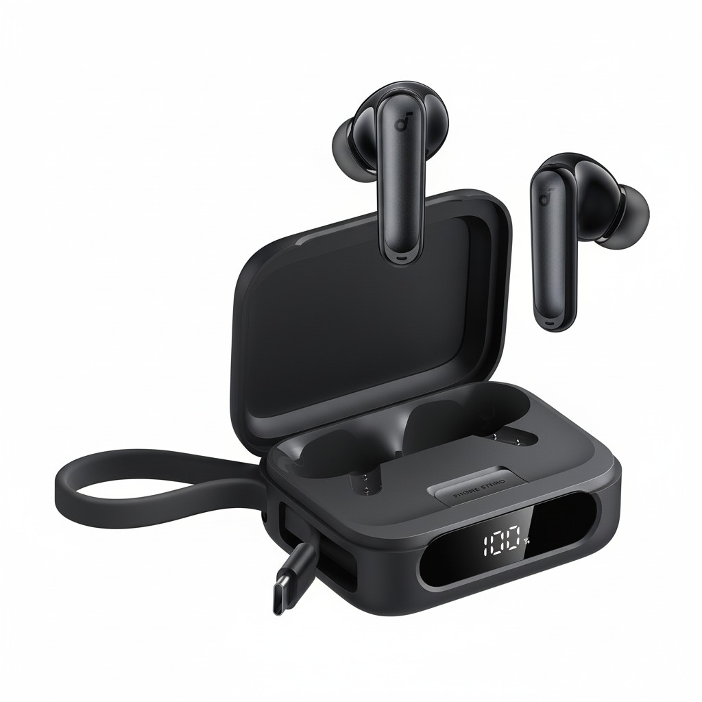 Bežične slušalice ANKER Soundcore P41i (ANC, Bluetooth 5.3, 11 mm, do 192 h, crne)