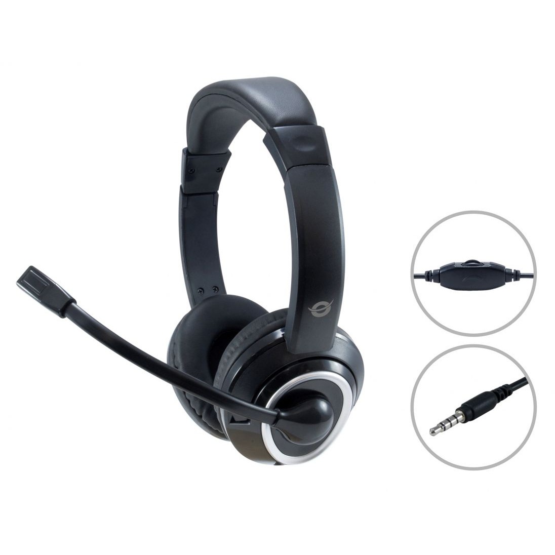 Slušalice CONCEPTRONIC Headset Klinke Mikro,int.Bed.Stereo 2.0m sw-1