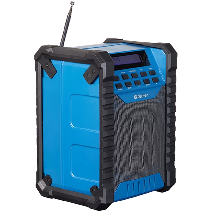 Radio DENVER WRD-60 DAB+/FM Baustellen-Radio BT Akku-2