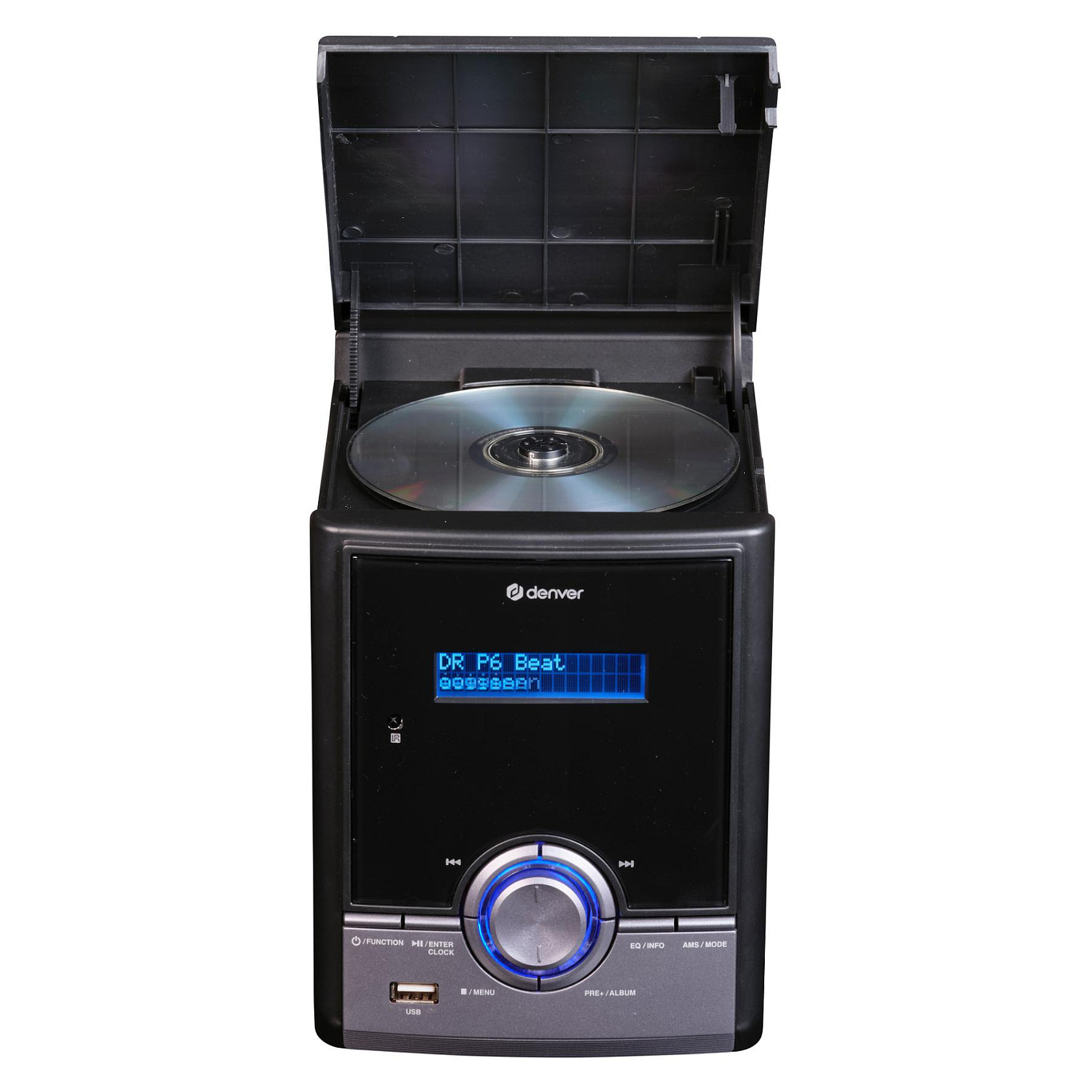 Mini linija DENVER MDA-285 (DAB+, FM, Bluetooth, CD, USB, AUX, 2 x 5 W RMS, crna)-4