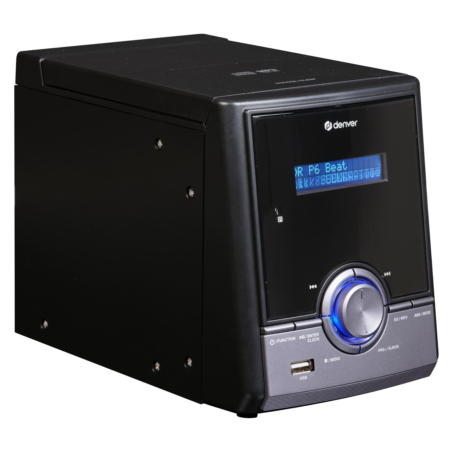 Mini linija DENVER MDA-285 (DAB+, FM, Bluetooth, CD, USB, AUX, 2 x 5 W RMS, crna)-6