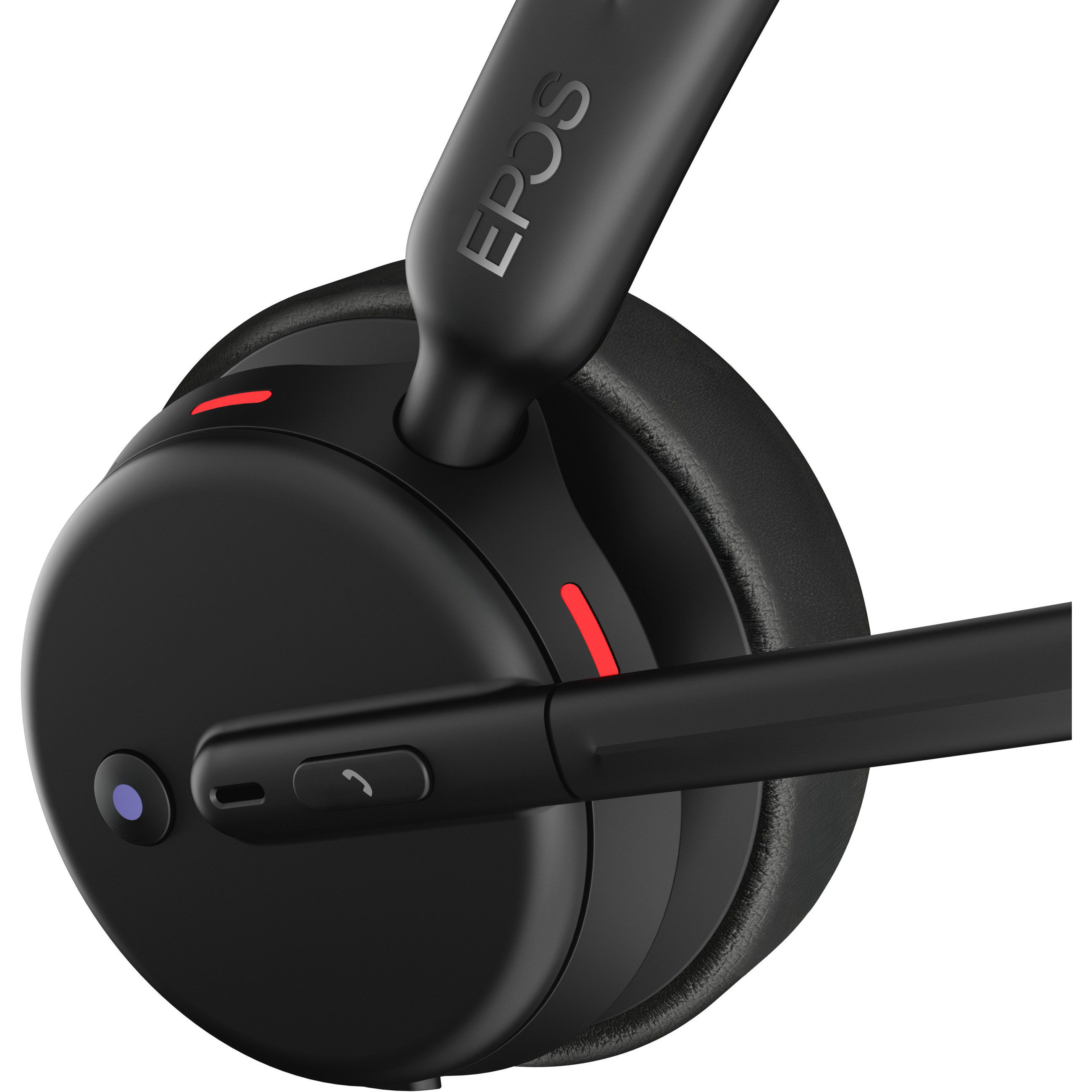 Slušalice EPOS IMPACT 500 MS UC ANC WL USB-C+A beidseitiges On-ear Bluetooth Headset-1
