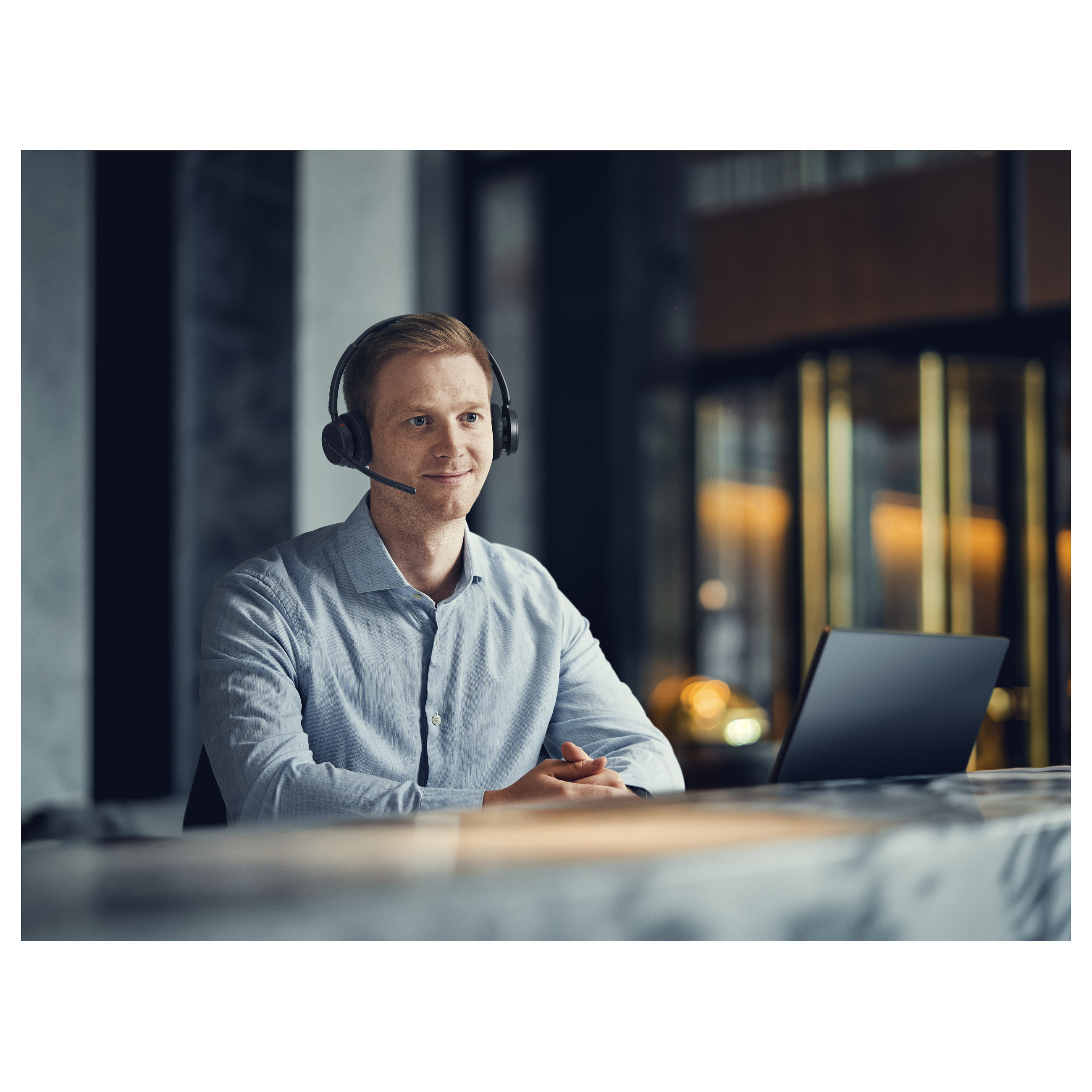 Slušalice EPOS IMPACT 500 MS UC ANC WL USB-C+A beidseitiges On-ear Bluetooth Headset-13