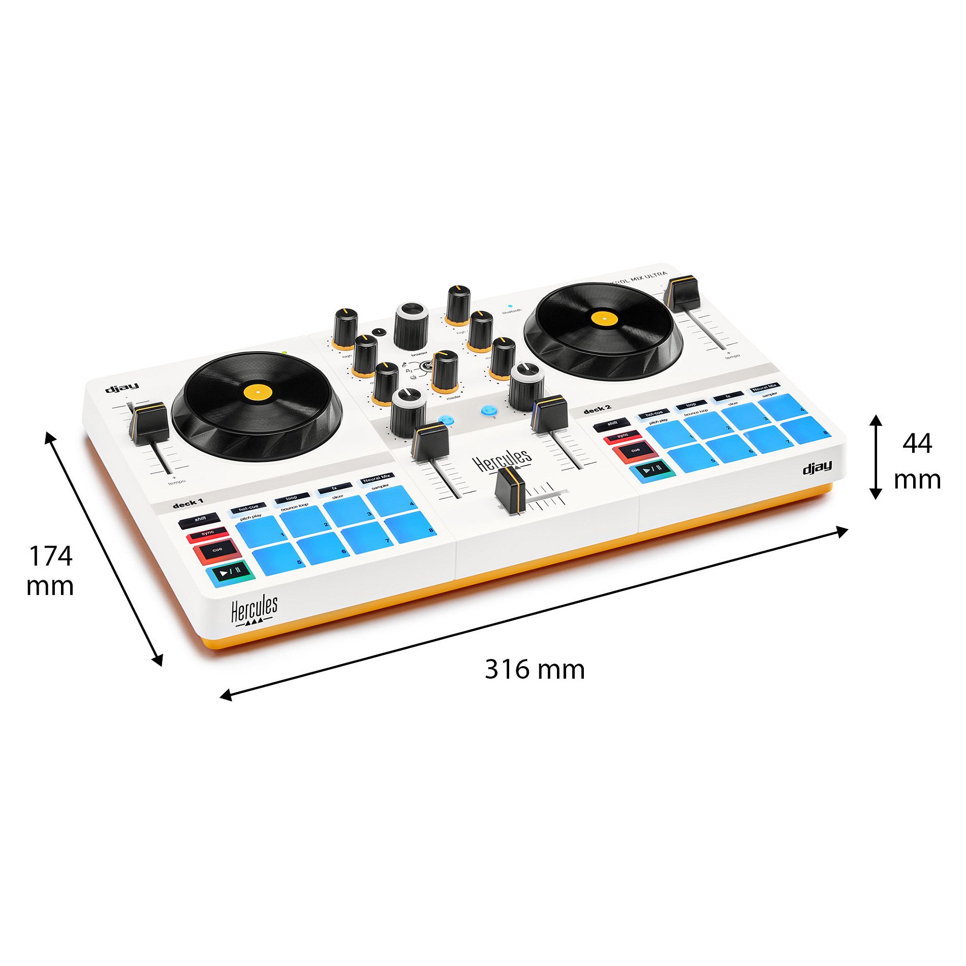 Mixersteuerung HERCULES DJ Control Mix Ultra-7