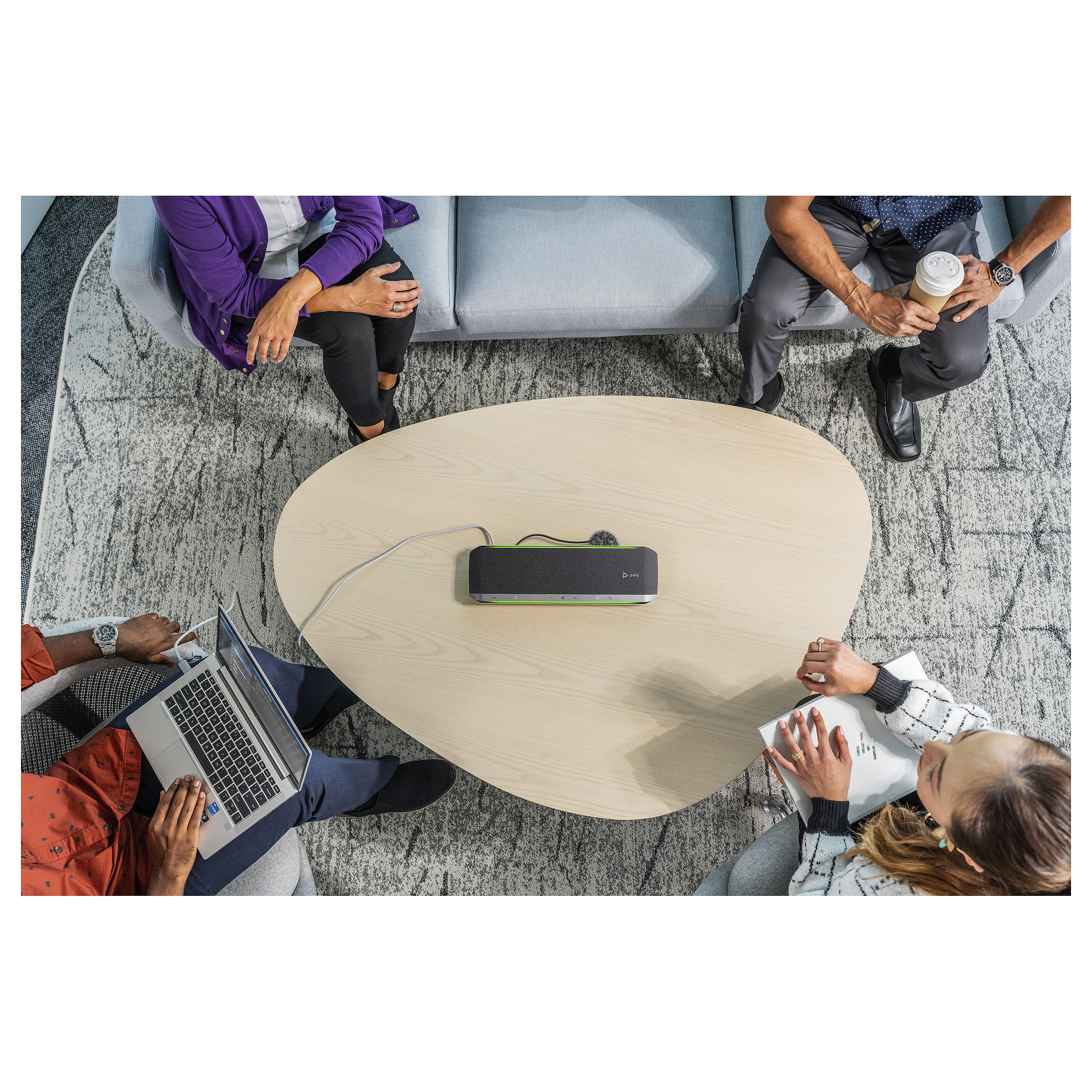 Zvučnik HP Poly Sync 60 Konferenz Lautsprecher (BT, USB-A & USB-C)-6