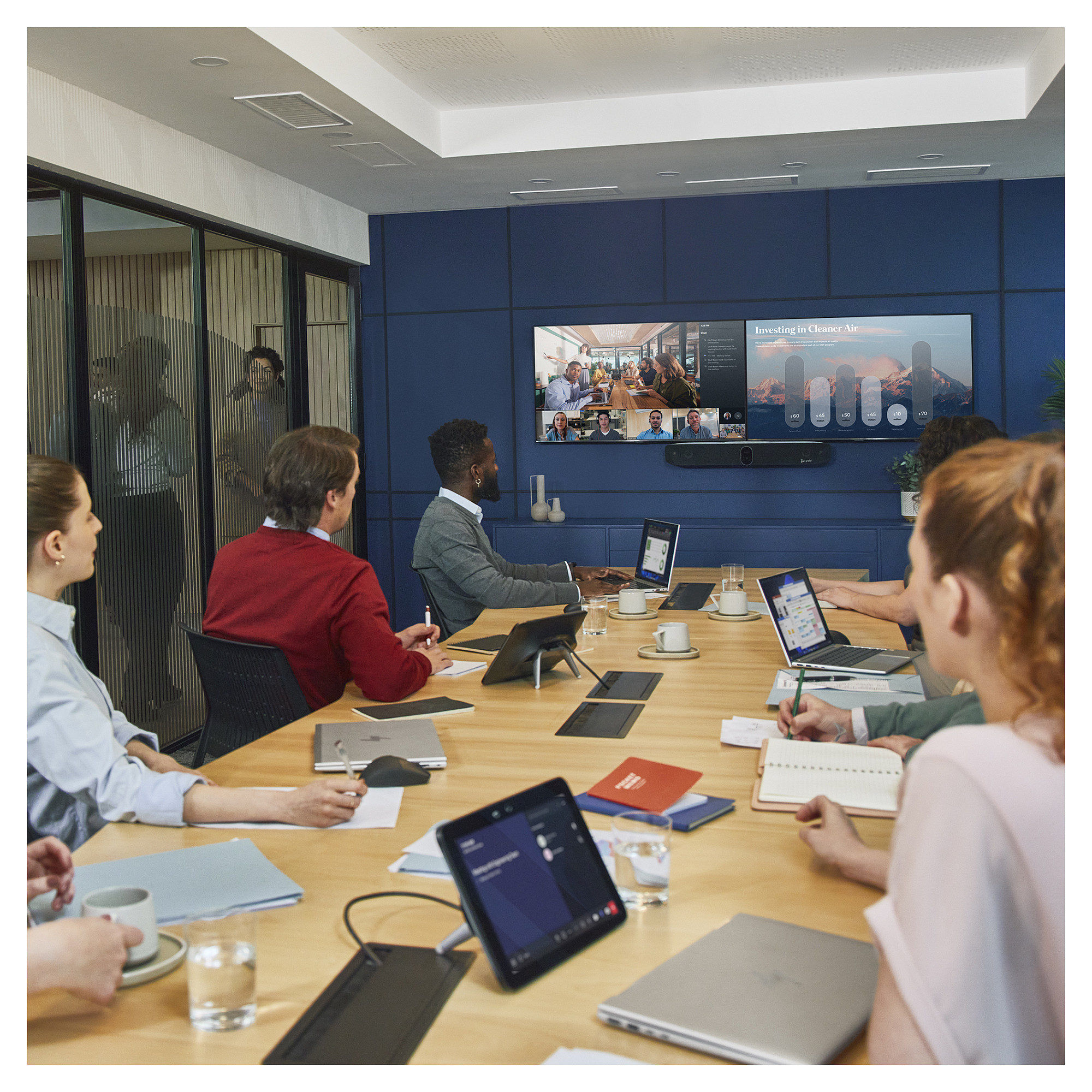 Video konferencijski sustav HP POLY STUDIO X72 All-in-one 4K-7