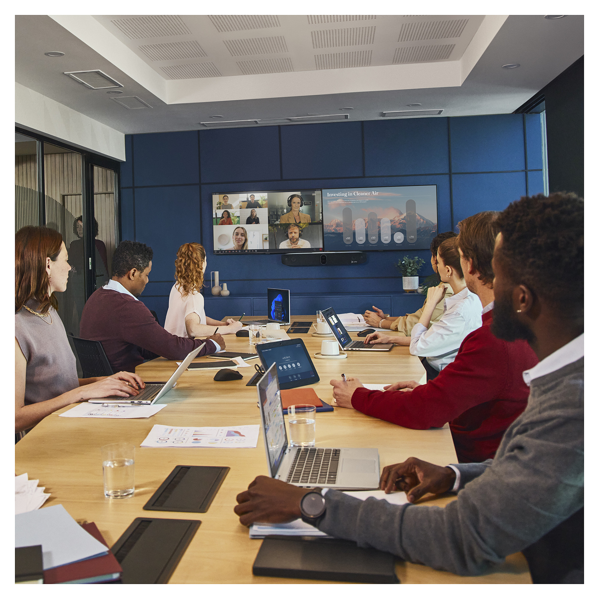 Video konferencijski sustav HP POLY STUDIO X72 All-in-one 4K-16