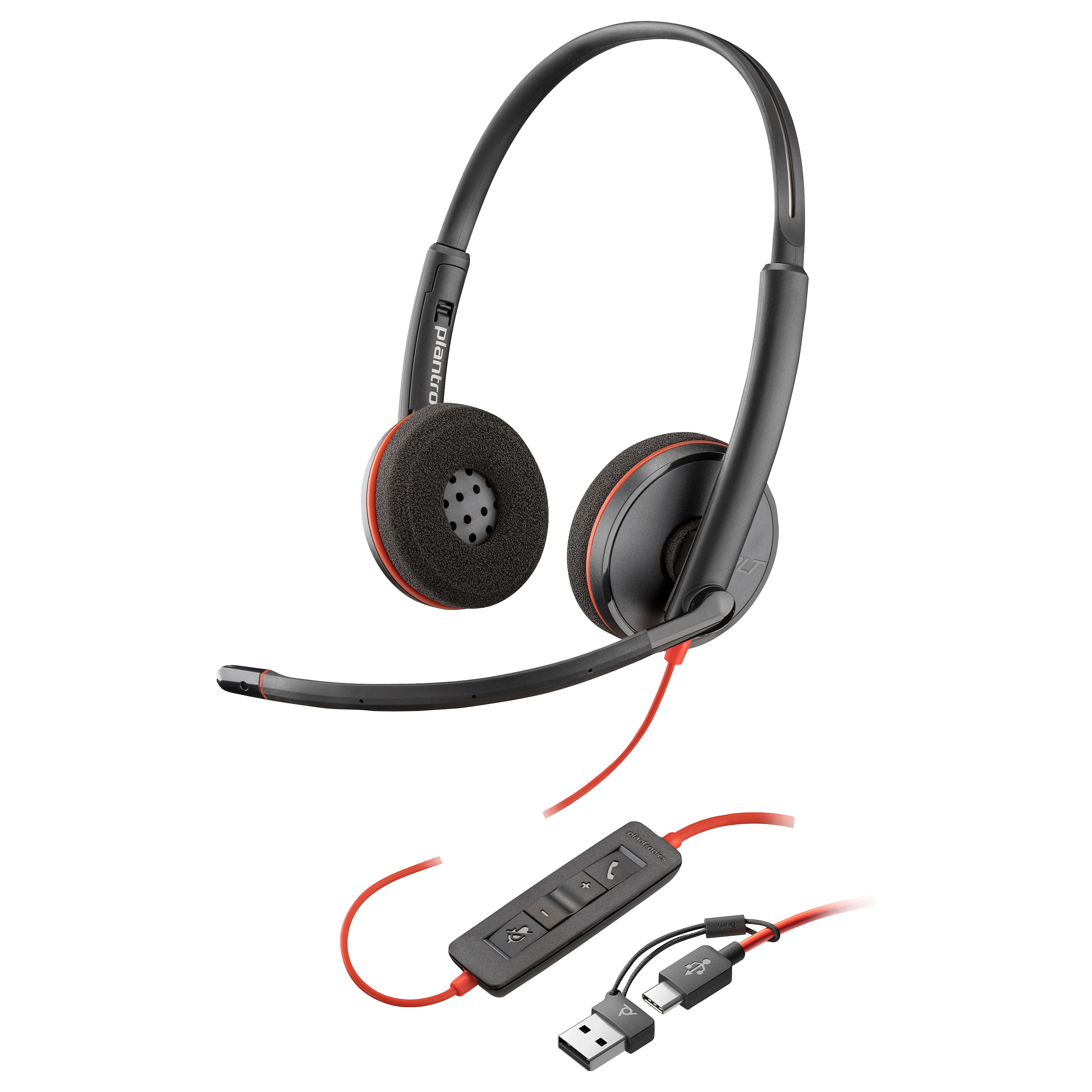 Slušalice HP Blackwire C3215 Mono USB-C/A & 3.5 mm-2