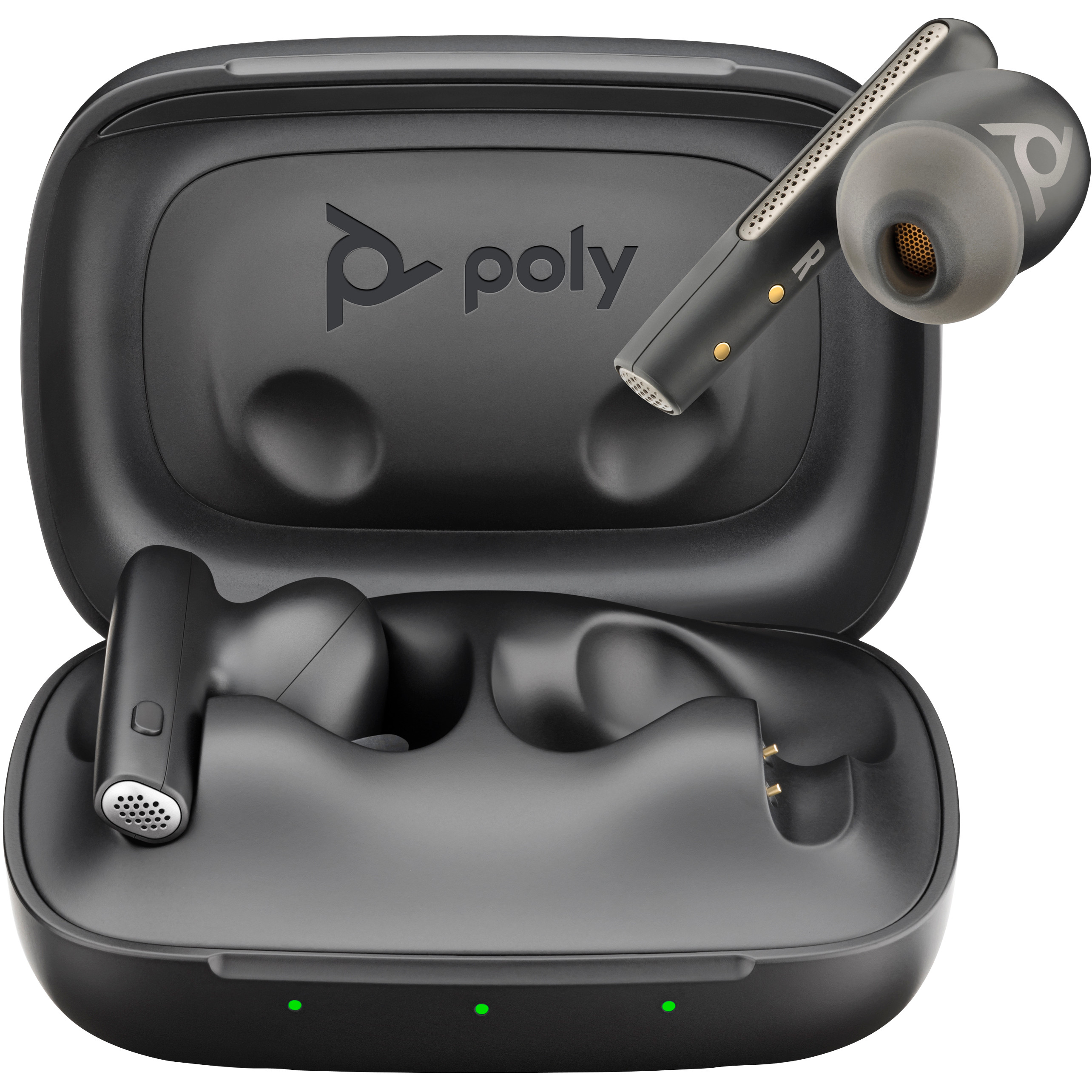 Slušalice HP Poly Bluetooth Headset Voyager Free 60 UC USB-C crna boja-0