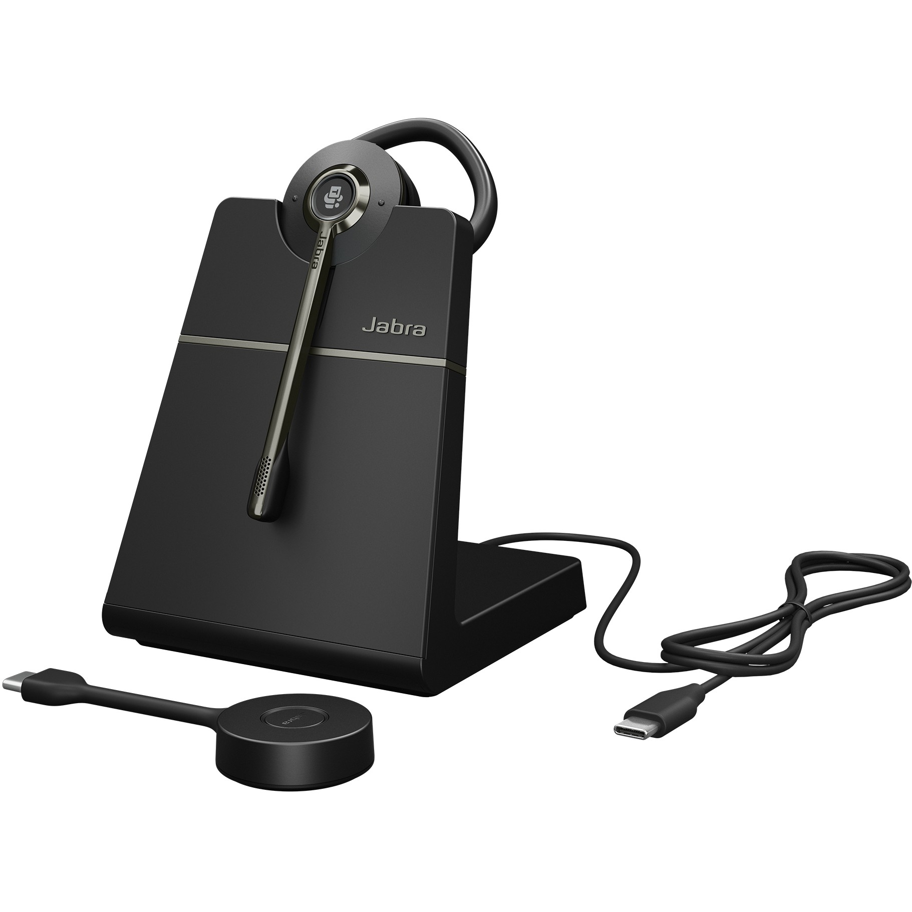 Slušalice JABRA Engage 55 SE Convertible Link400c MS s postajom za punjenje-0