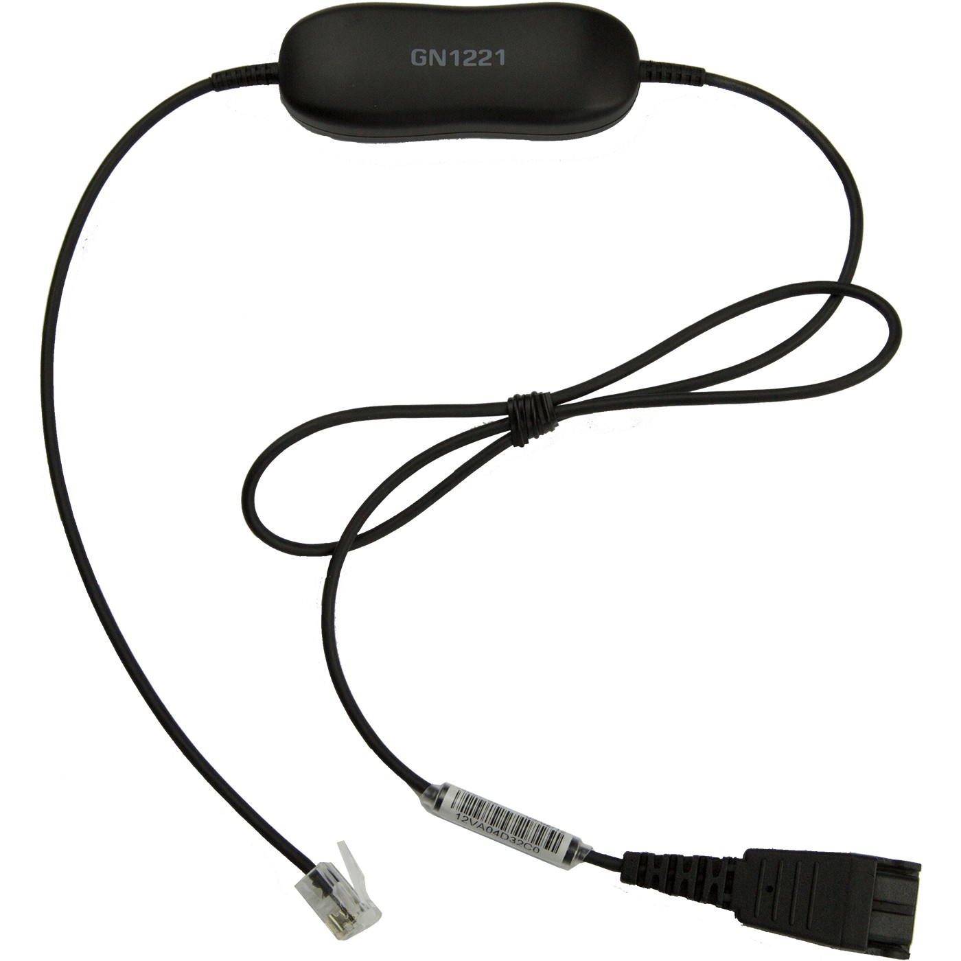 Kabel JABRA Smart Cord QD to RJ9 0.8 metara s 8-pozicijskim prekidačem