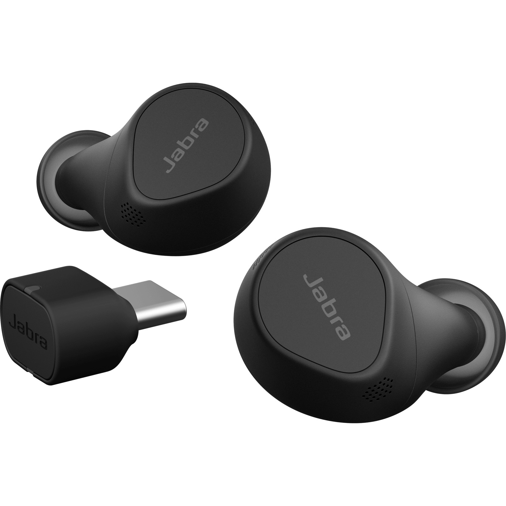 Slušalice JABRA Evolve2 Buds USB-C MS - bežični punjenje Pad-1