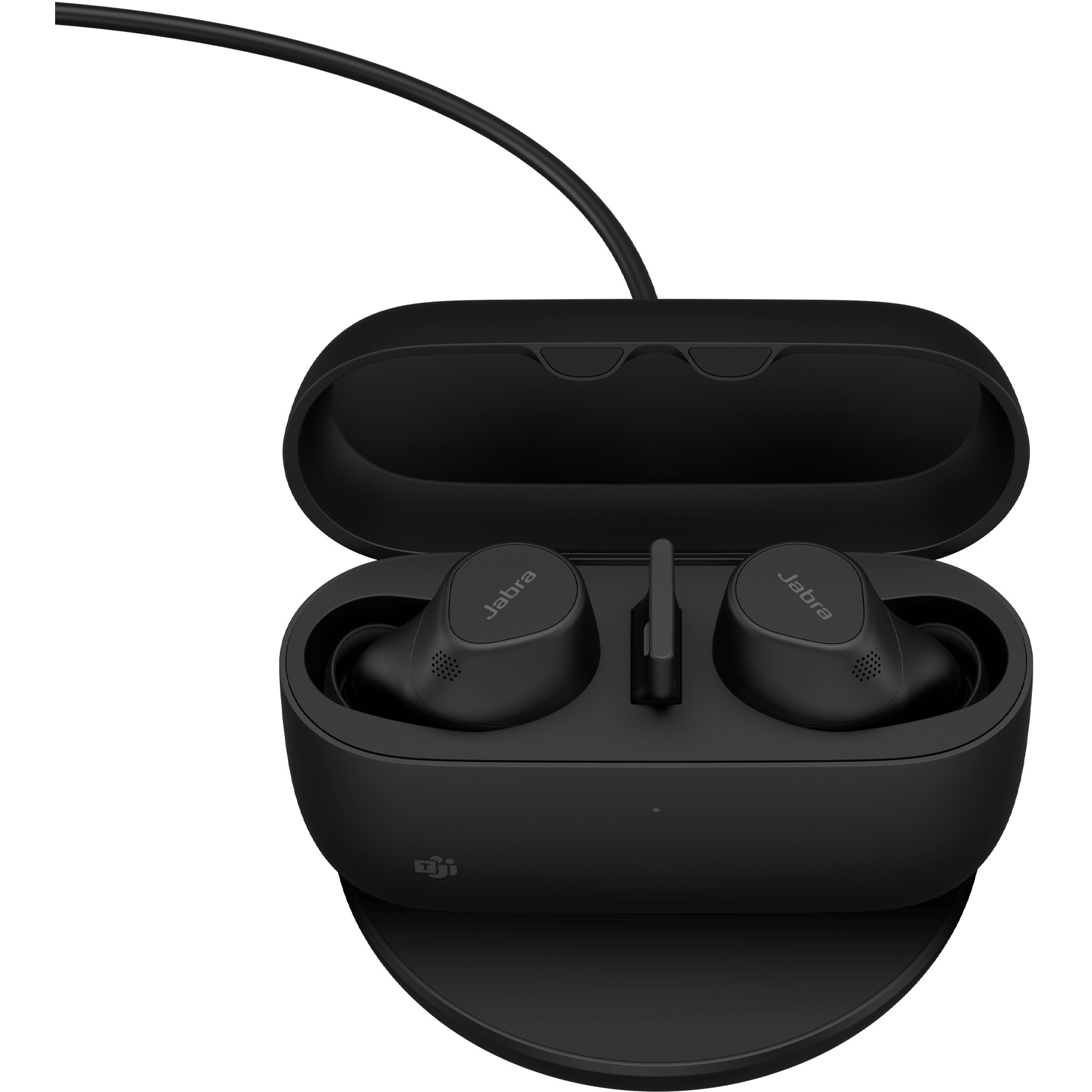 Slušalice JABRA Evolve2 Buds USB-A MS - bežični punjenje Pad-3