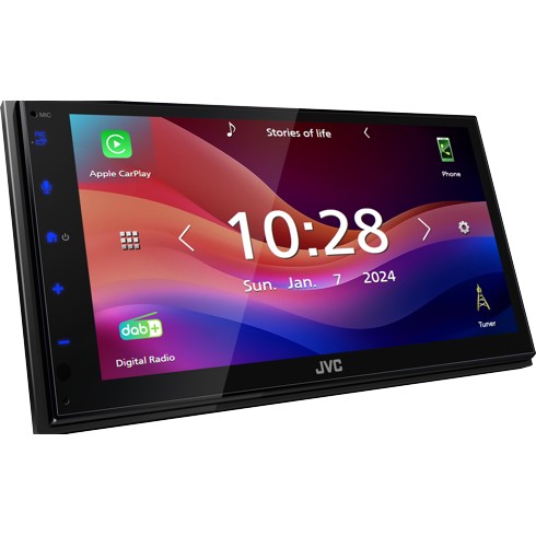 Multimedijski uređaj JVC KW-M595DBT (6,8" ekran, Bluetooth, USB, DAB+)-9