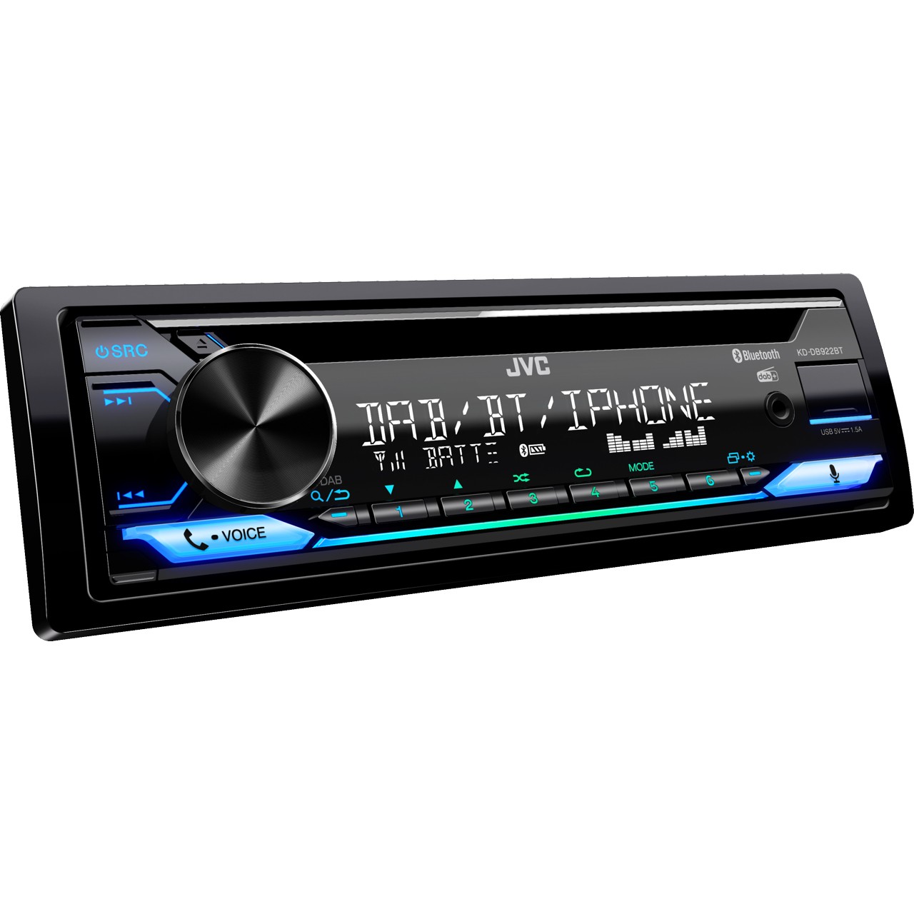 Auto radio JVC KD-DB922BT Bluetooth USB AUX-2