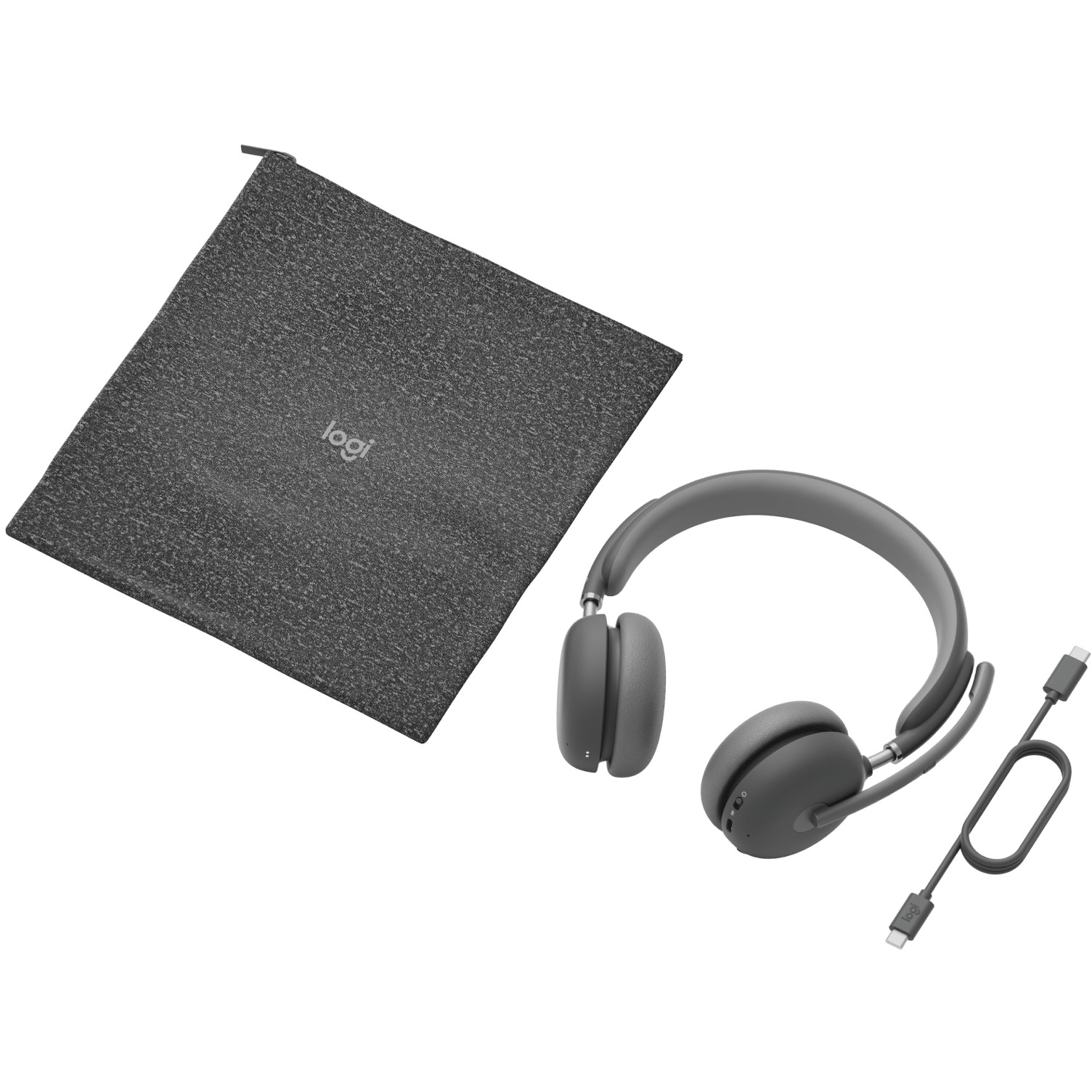 Slušalice LOGITECH Zone Wireless 2 - GRAPHITE TEAMS-4