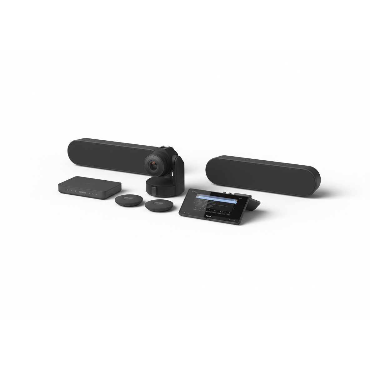 Komplet LOGITECH Tap Controller wired with Cat5e Kit+Rally Plus+AIS i5-1350P+Rally Mic Pod Hub+Video kit