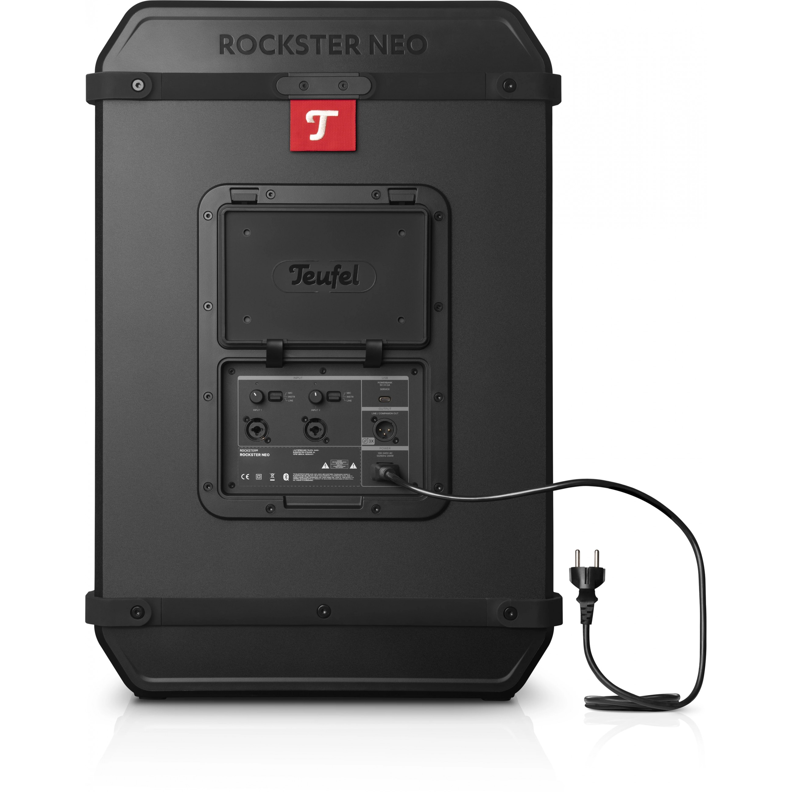 Zvučnik TEUFEL ROCKSTER NEO bežični bluetooth crna crvena-3