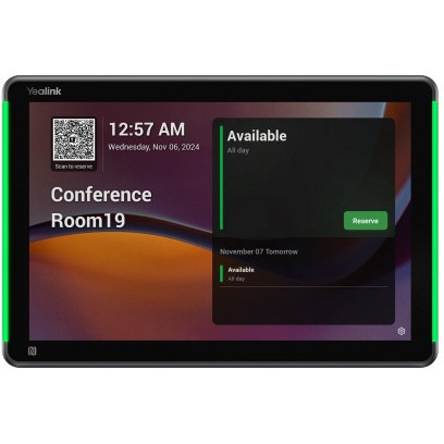 Sustav za videokonferencije YEALINK MSFT - VC Room System RoomPanel-Plus crna boja